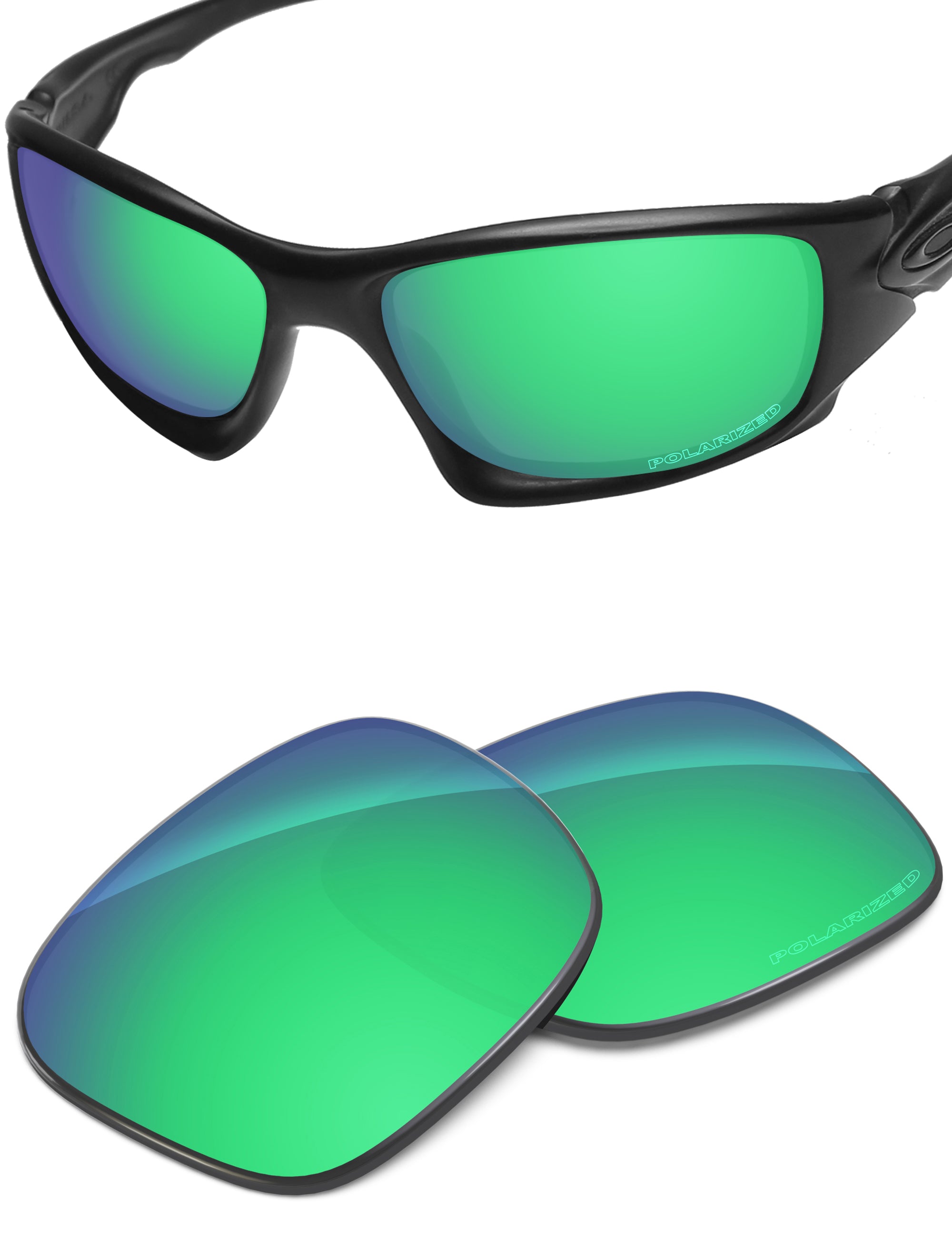 Emerald Green FlashMirror™-Polarized
