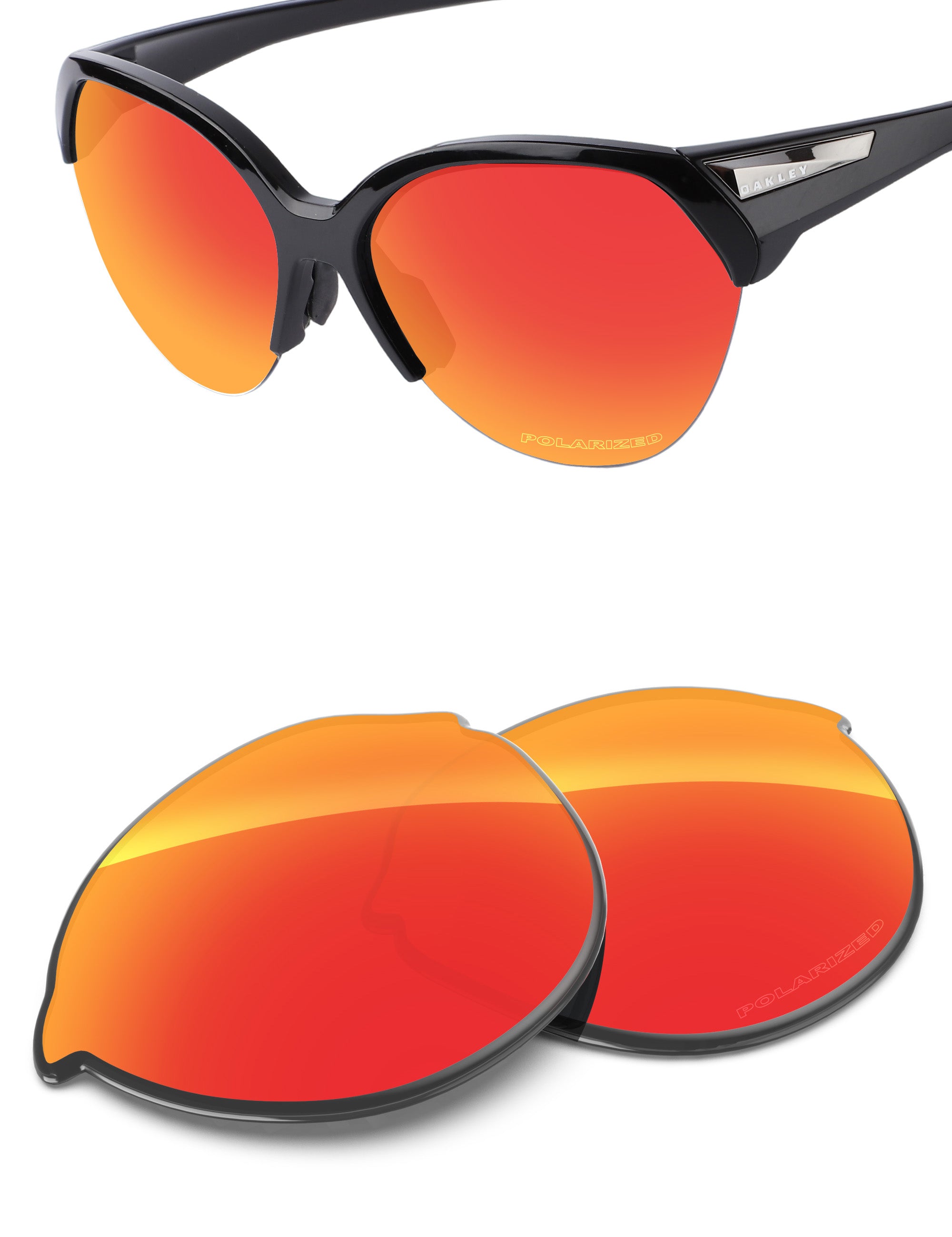 Fire Red FlashMirror™-Polarized
