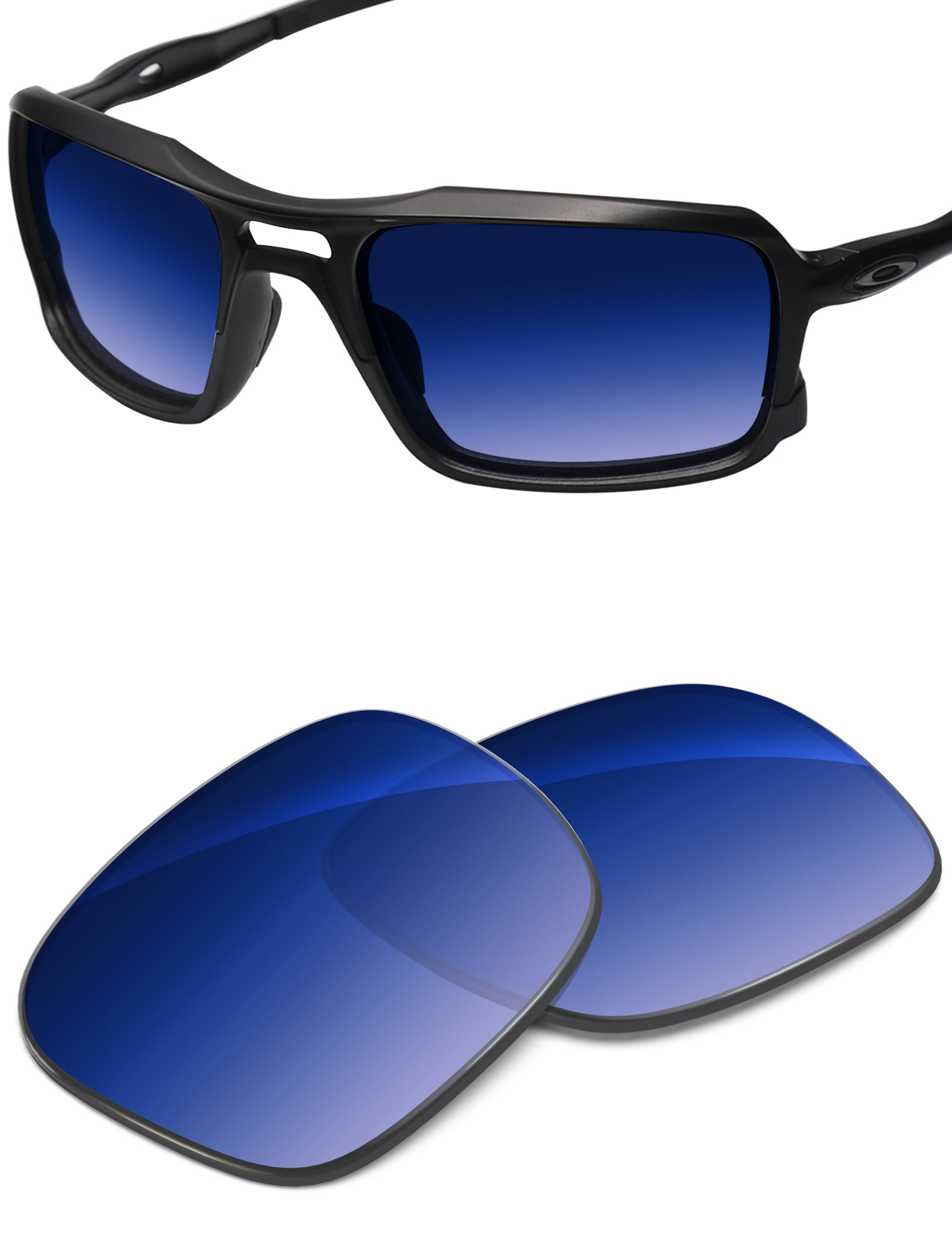 Aqua Blue Gradient-Non-Polarized