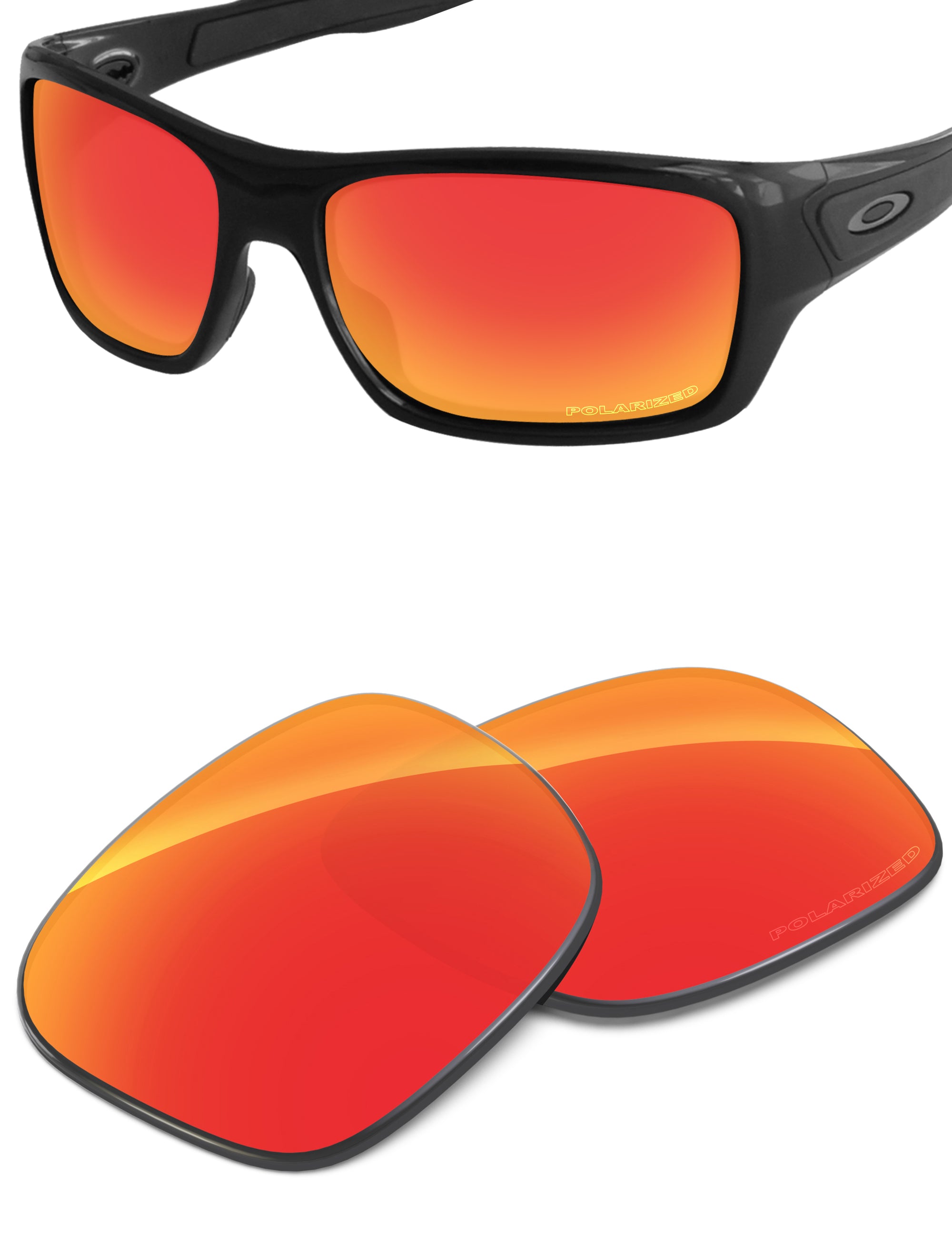 Fire Red FlashMirror™-Polarized