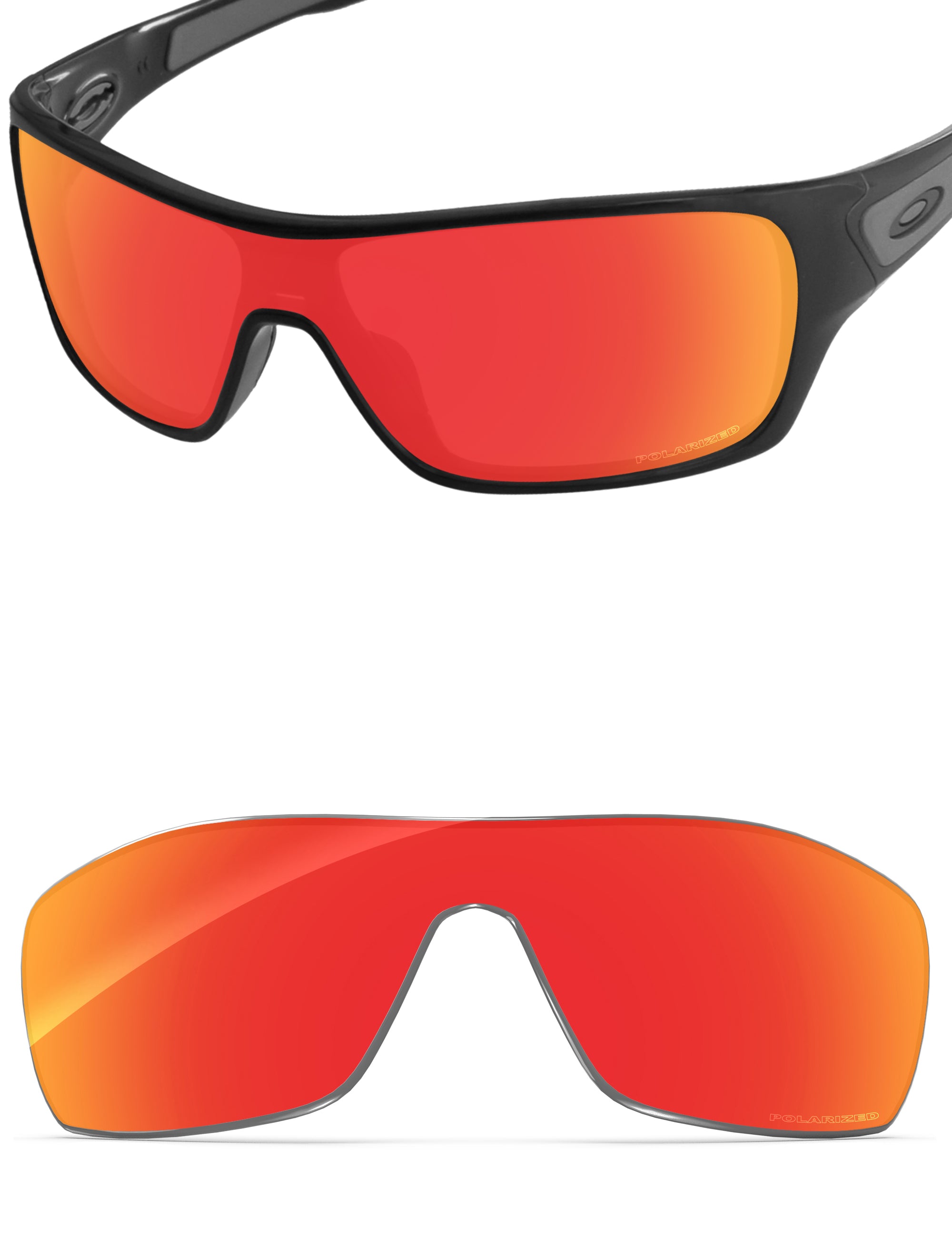 Fire Red FlashMirror™-Polarized