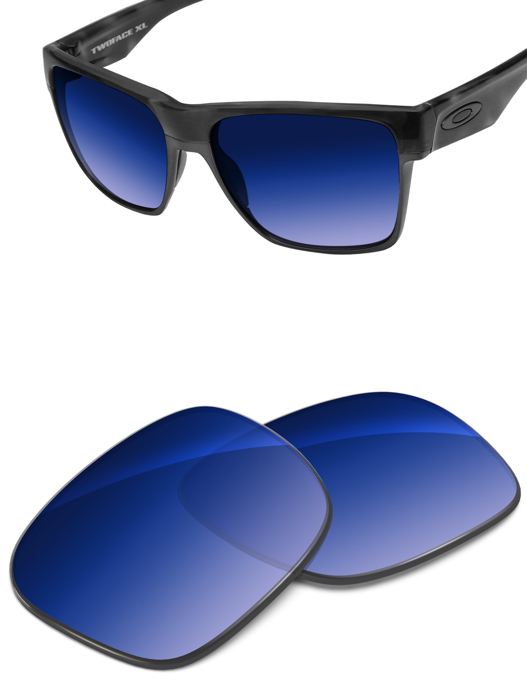Aqua Blue Gradient-Non-Polarized