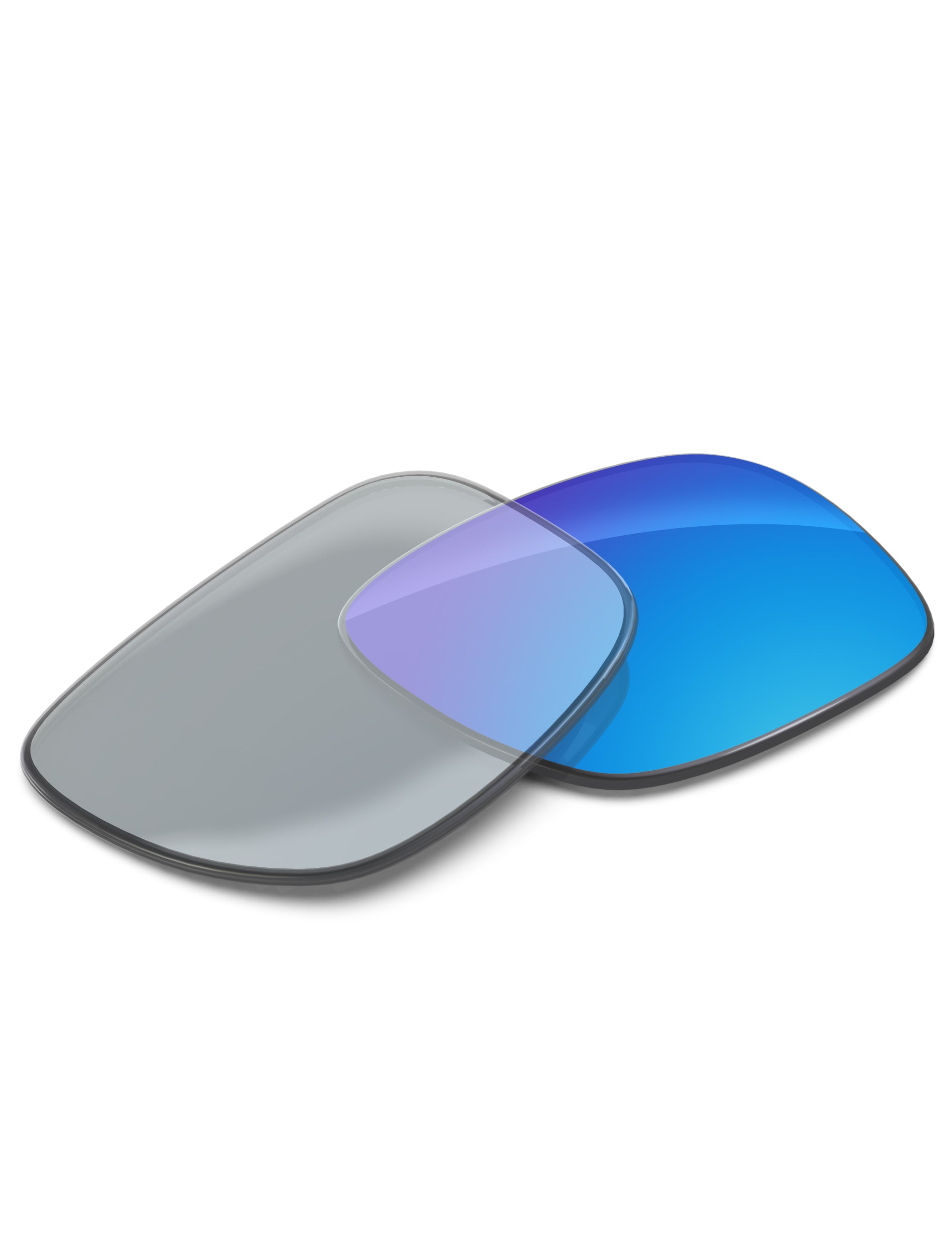 Sky Blue FlashMirror™ Photochromic-Non-Polarized