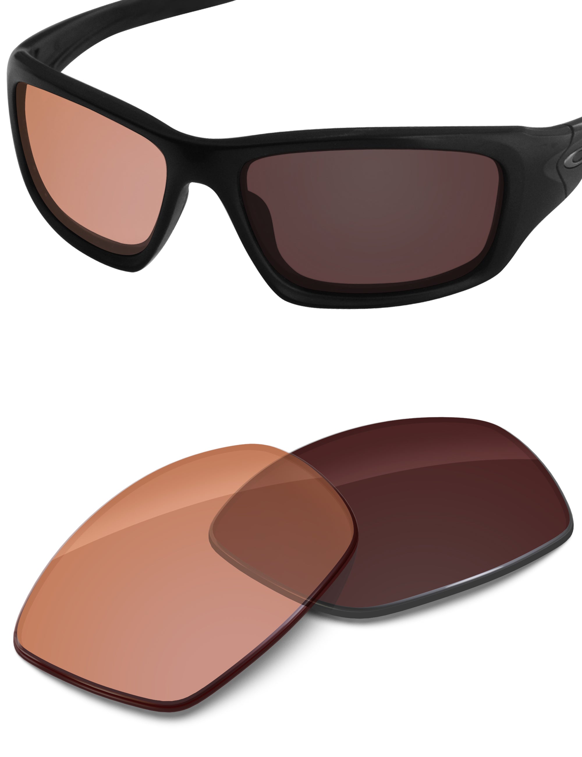 Orange Tint Photochromic-Non-Polarized