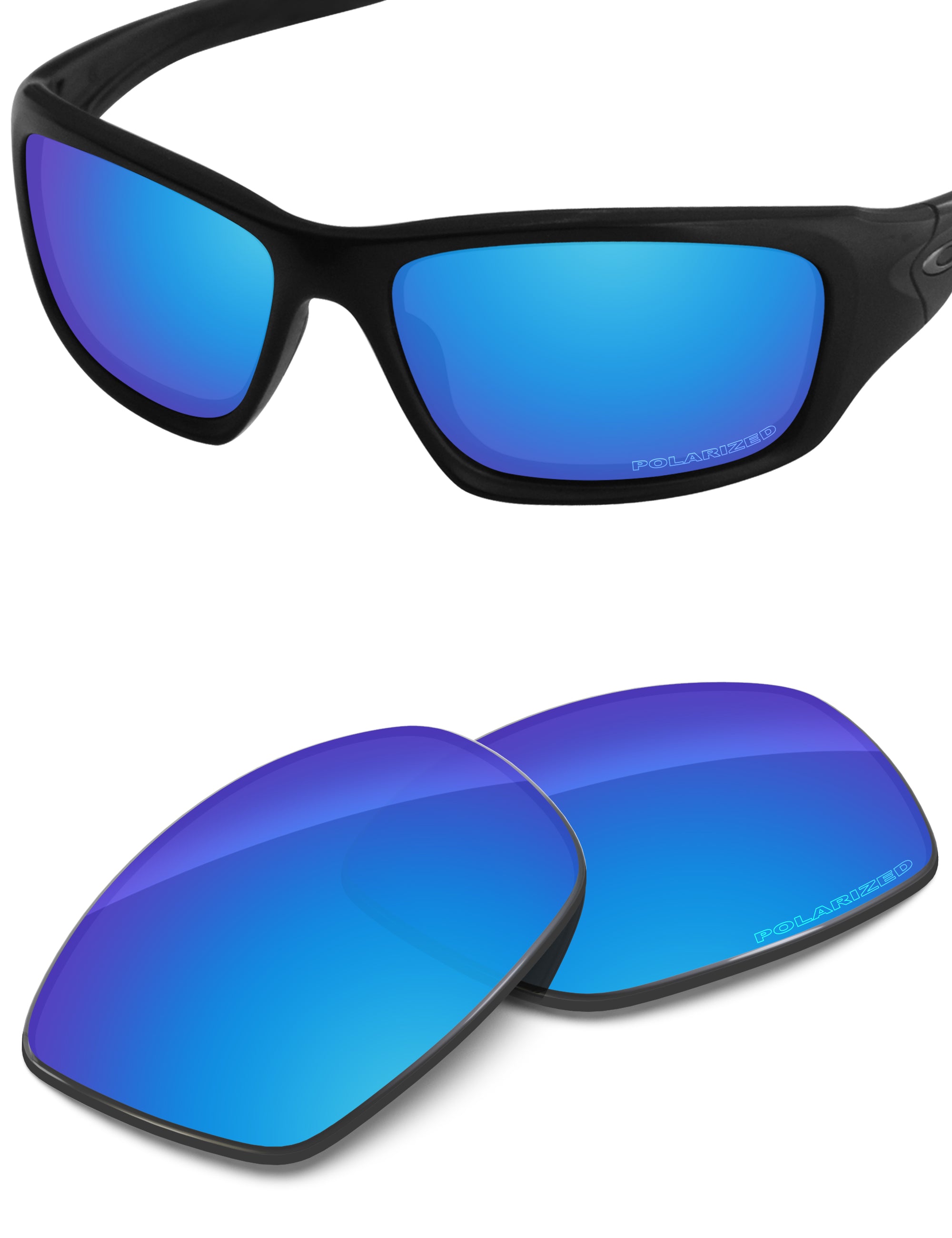 Sky Blue FlashMirror™-Polarized