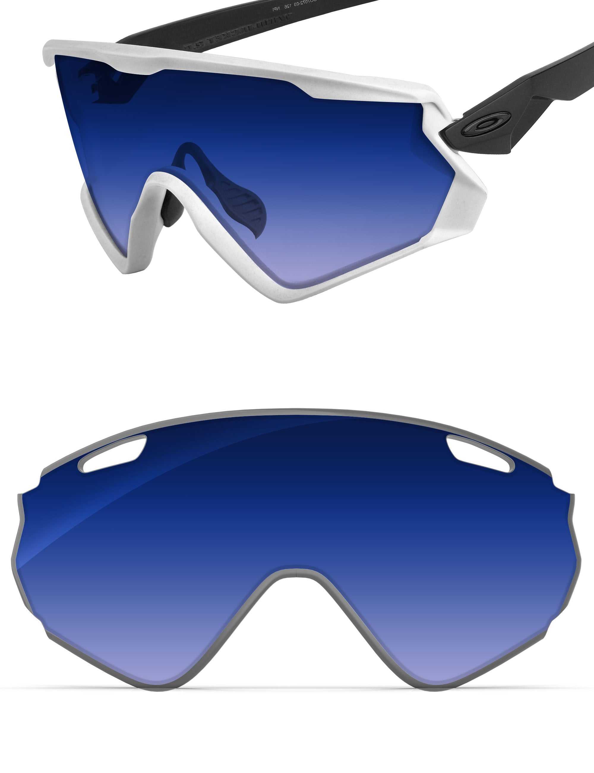 Aqua Blue Gradient-Non-Polarized