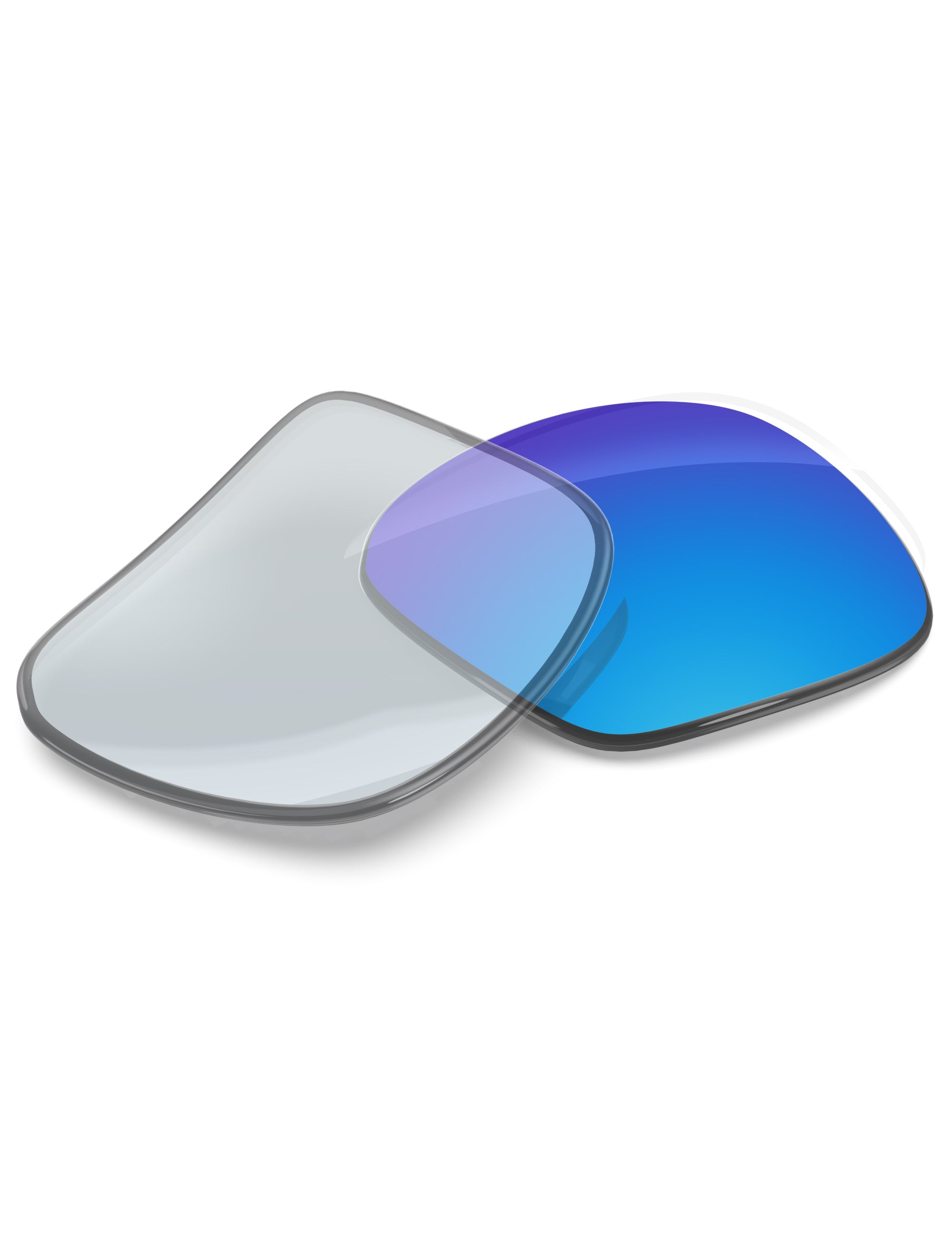 Sky Blue FlashMirror™ Photochromic-Non-Polarized
