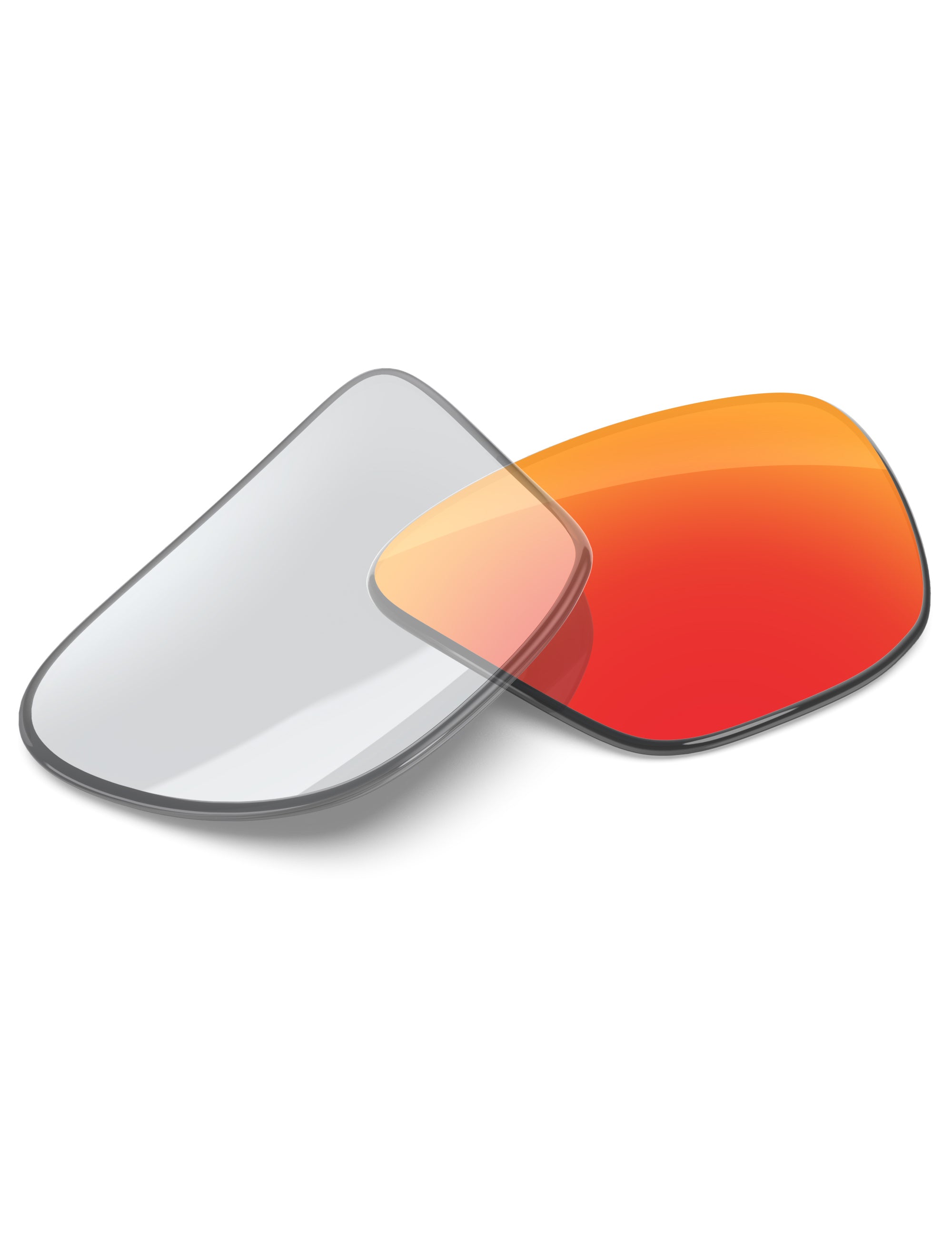 Fire Red FlashMirror™ Photochromic-Non-Polarized