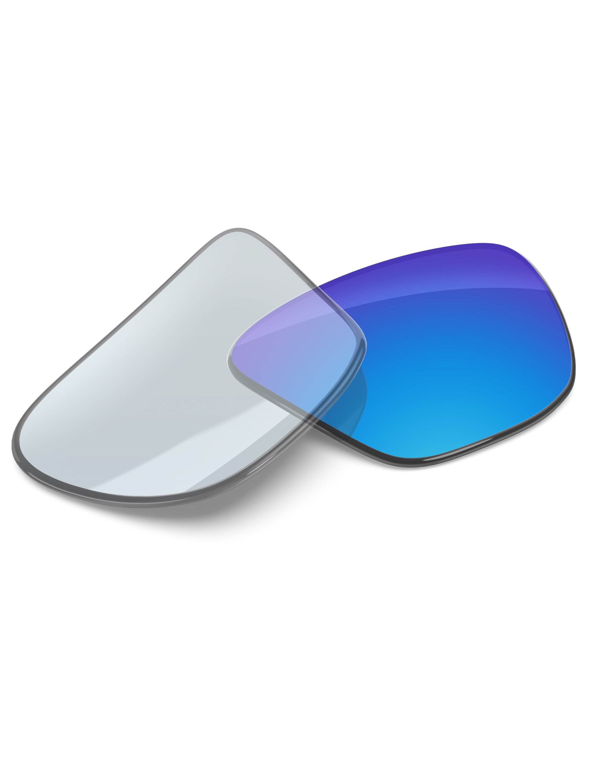 Sky Blue FlashMirror™ Photochromic-Non-Polarized