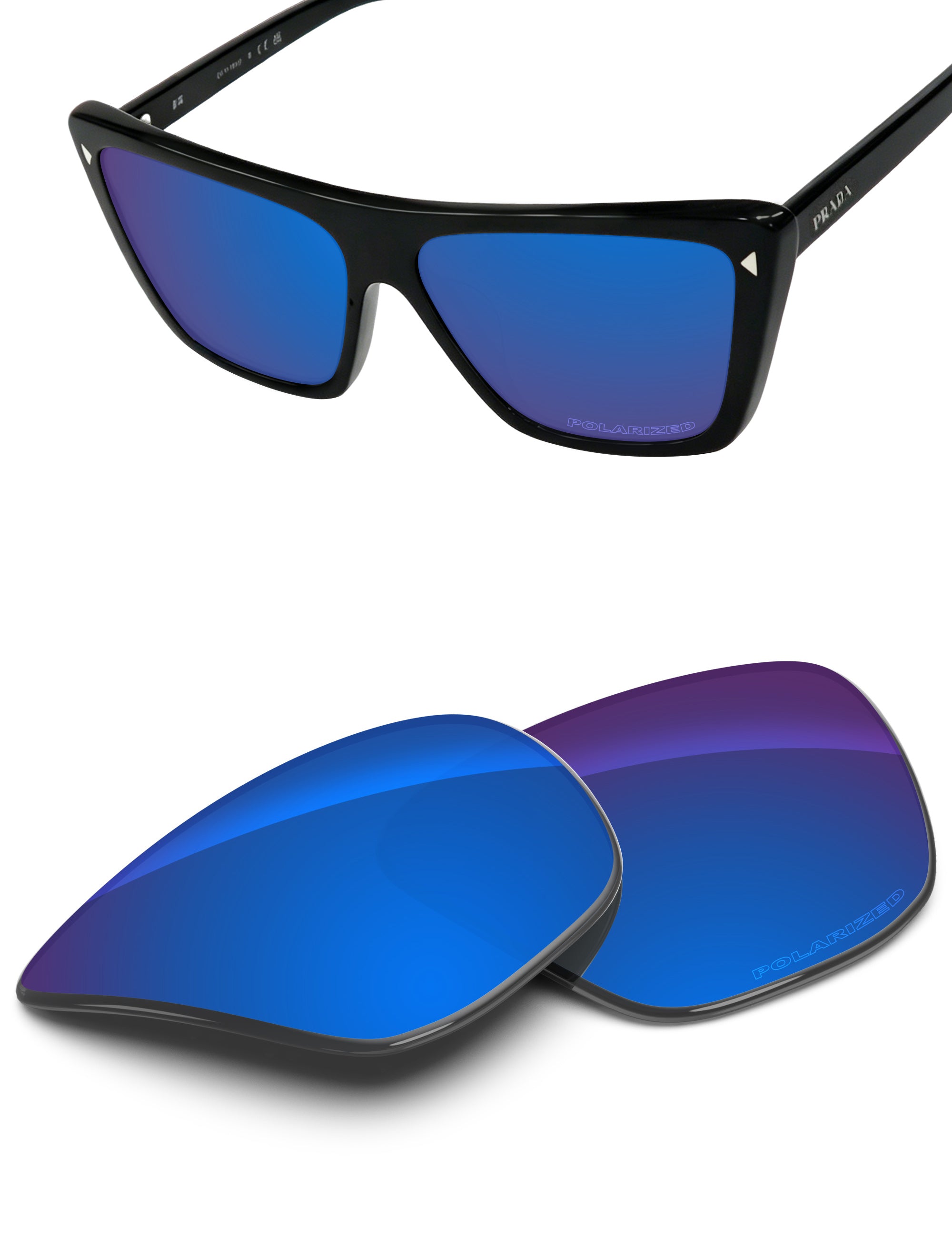 Sapphire Blue FlashMirror™-Polarized