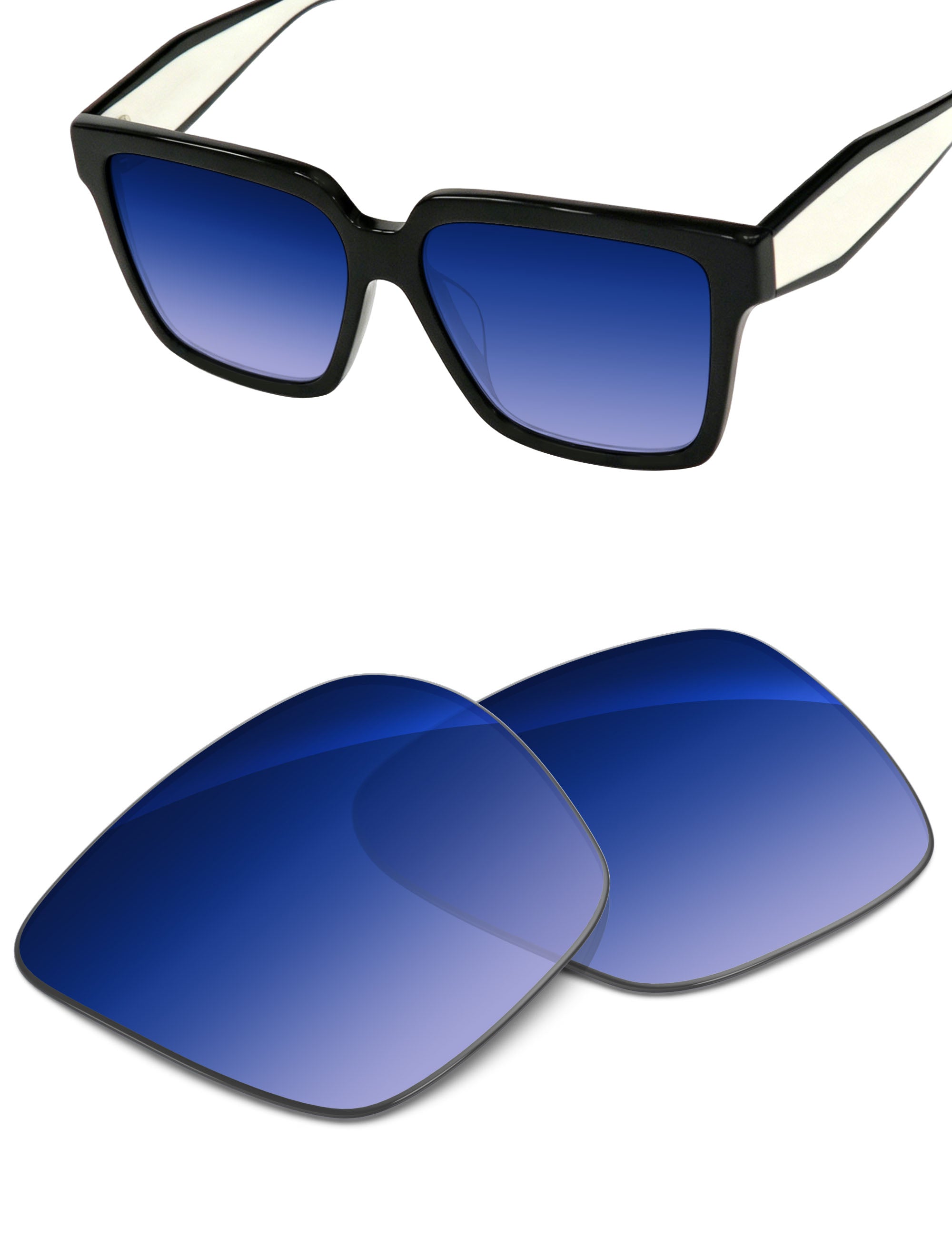Aqua Blue Gradient-Non-Polarized