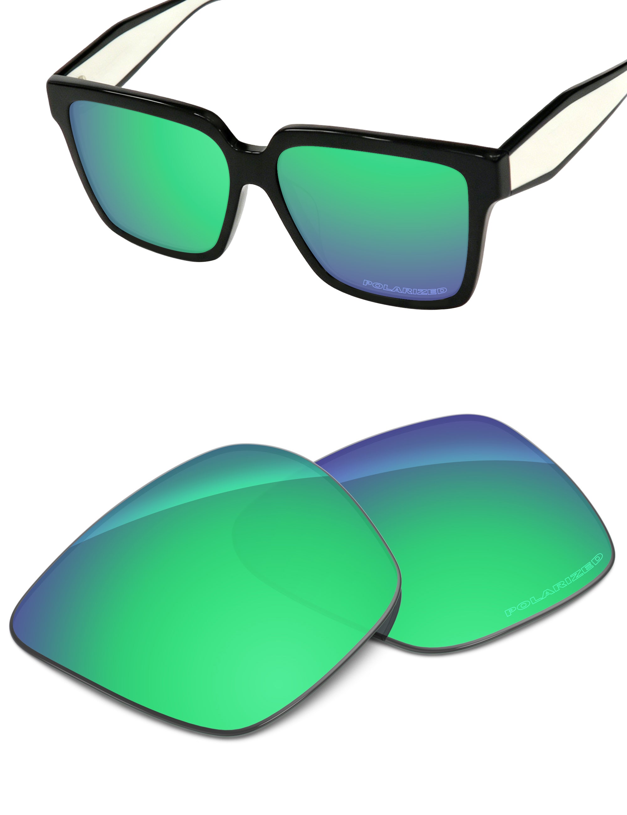 Emerald Green FlashMirror™-Polarized