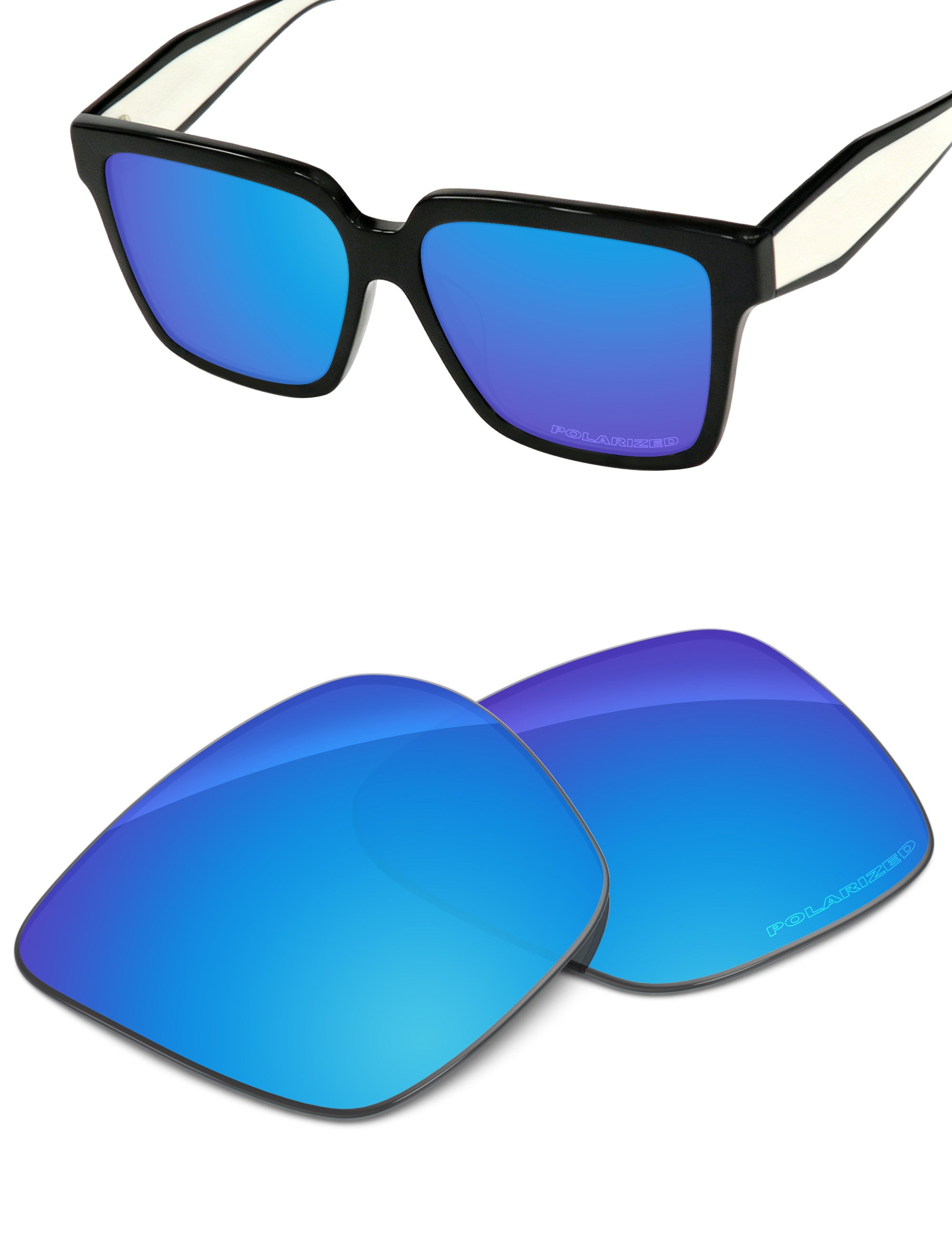 Sky Blue FlashMirror™-Polarized