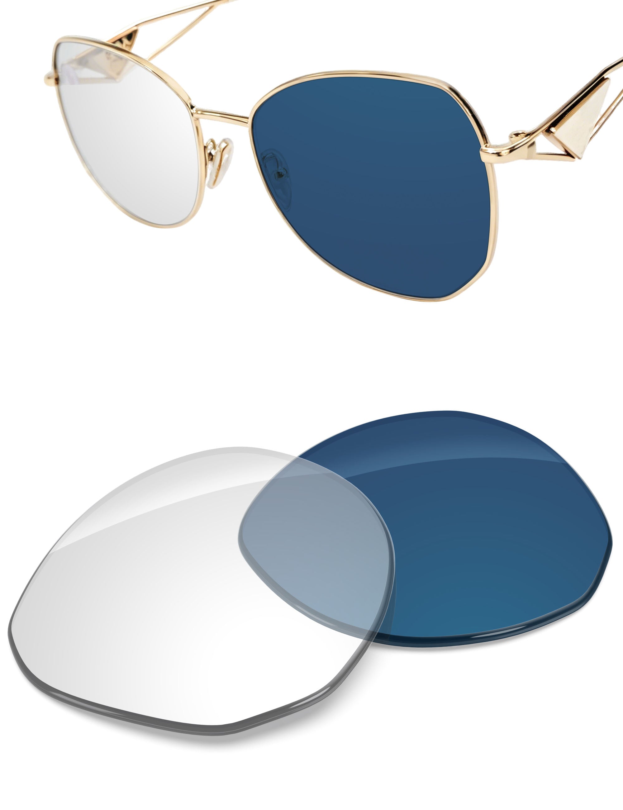 Adapt Blue Photochromic-Non-Polarized