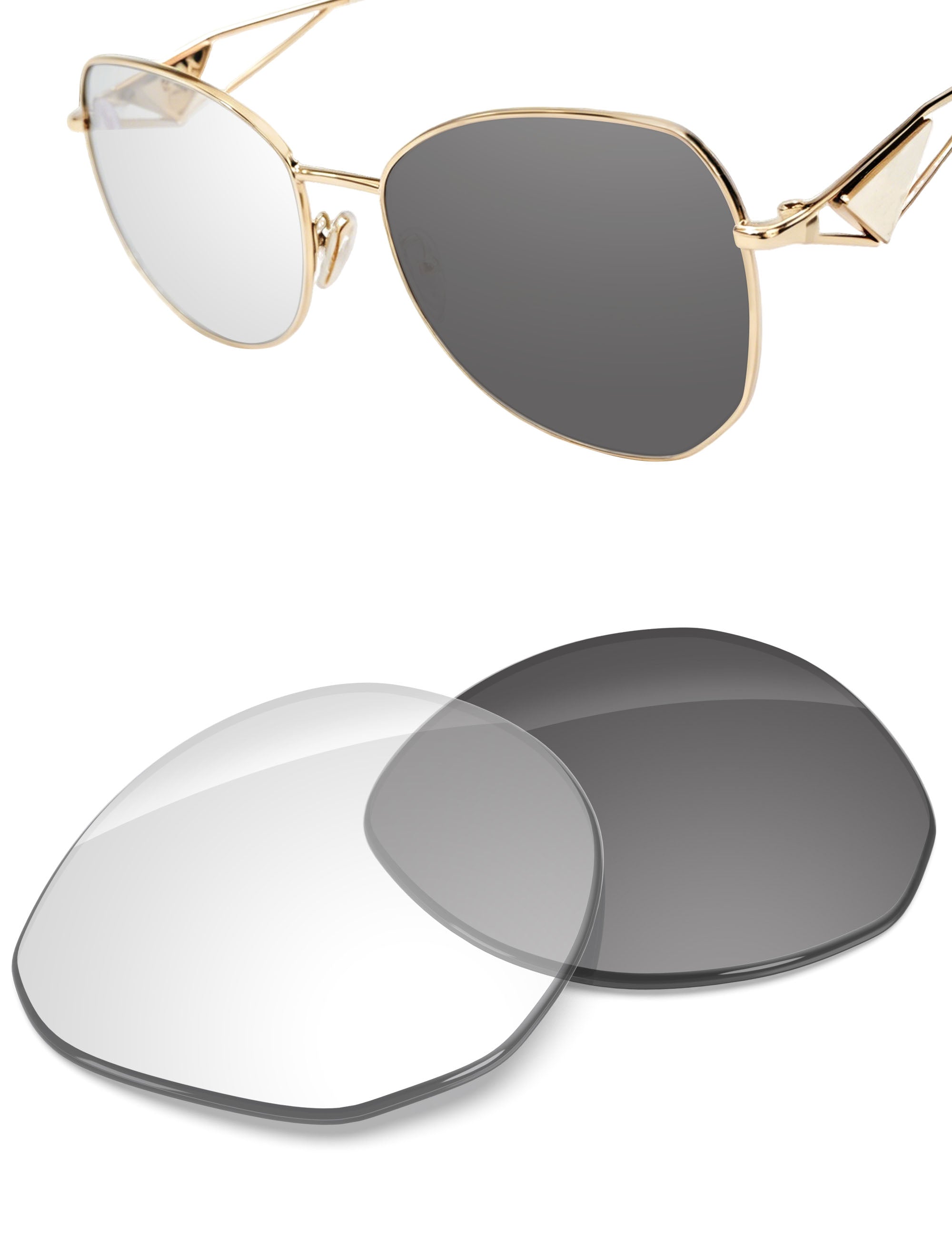 Adapt Gray Photochromic-Non-Polarized