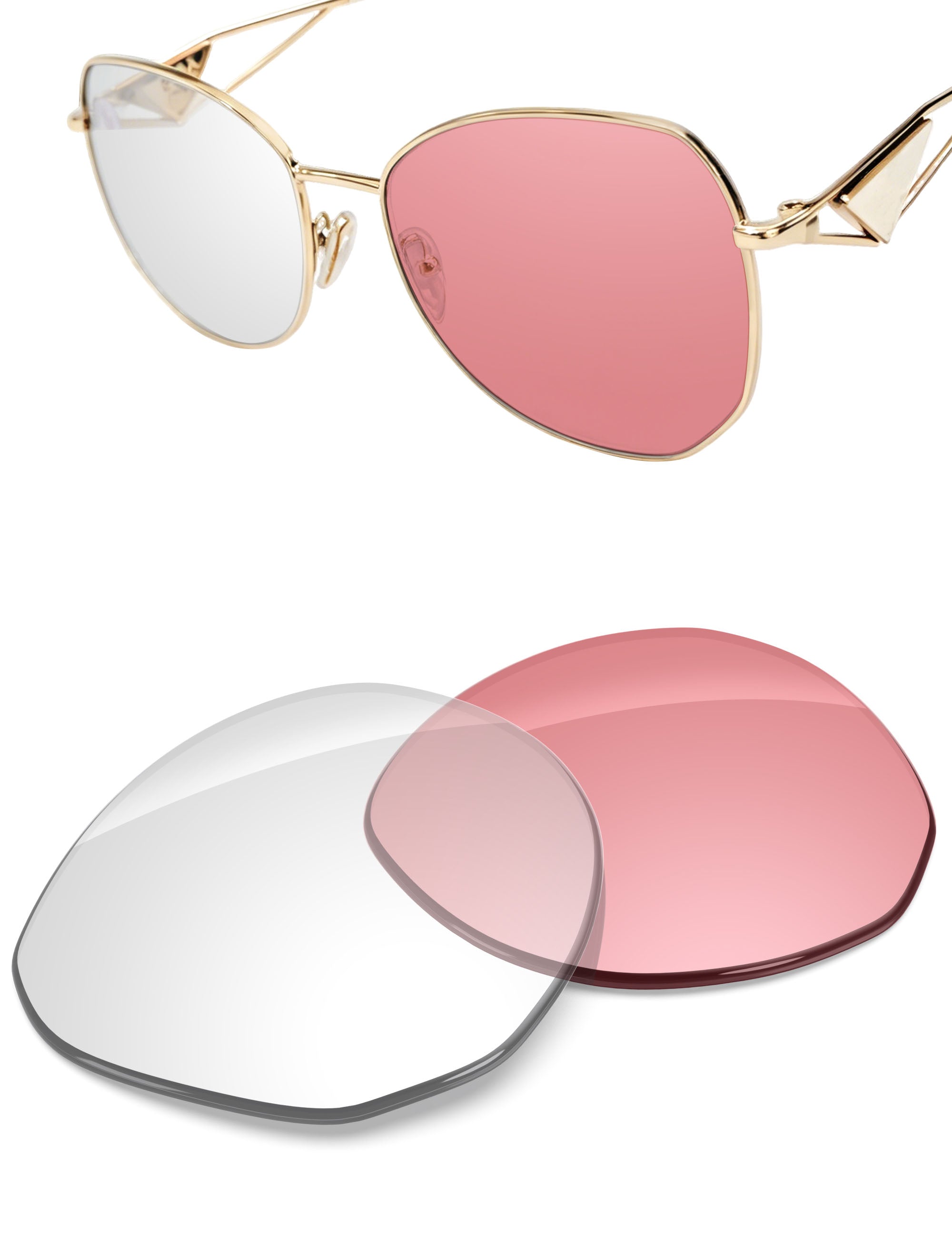 Adapt Pink Photochromic-Non-Polarized