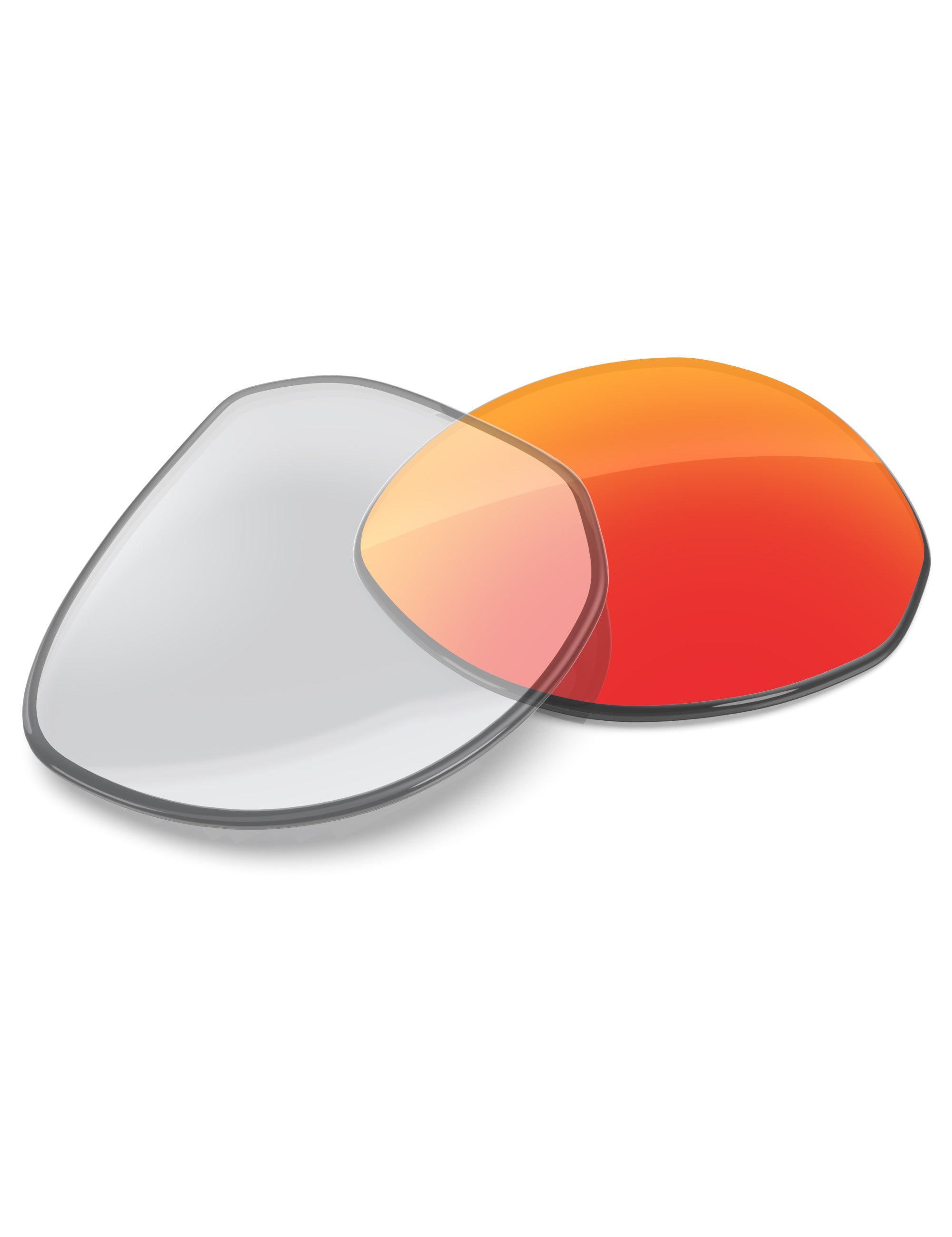Fire Red FlashMirror™ Photochromic-Non-Polarized