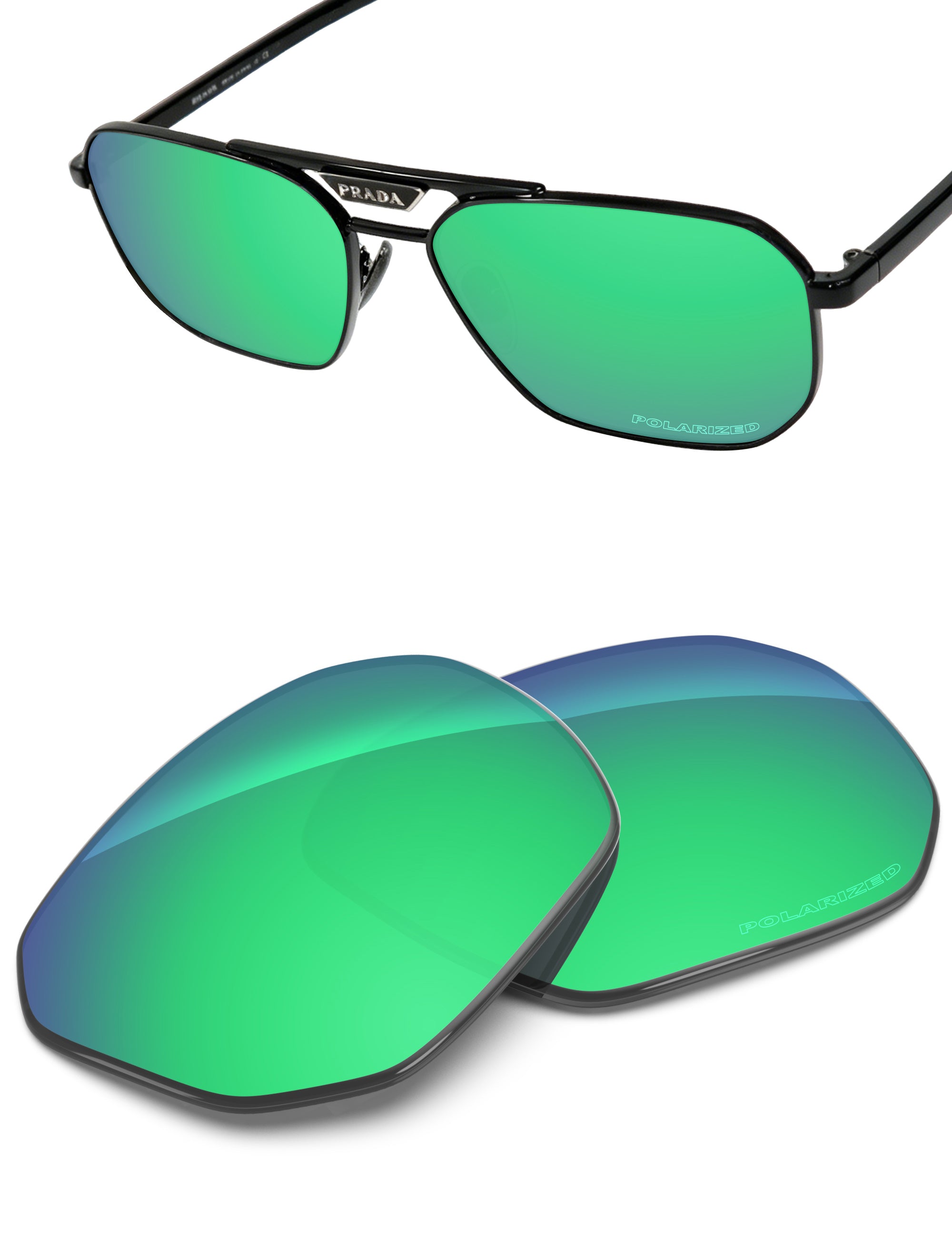 Emerald Green FlashMirror™-Polarized