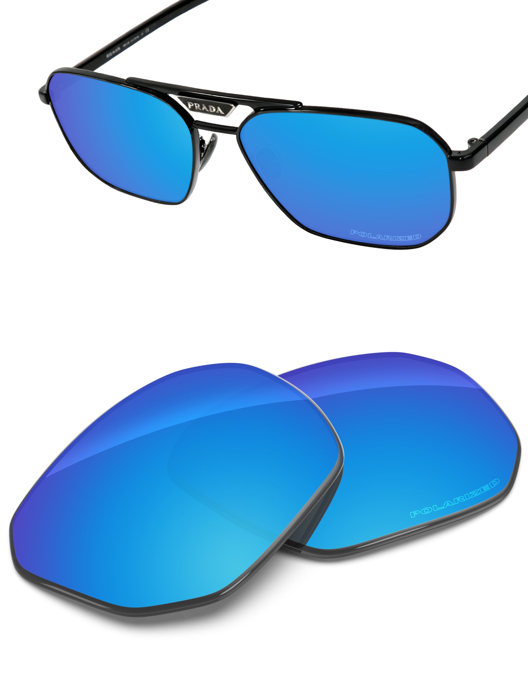 Sky Blue FlashMirror™-Polarized