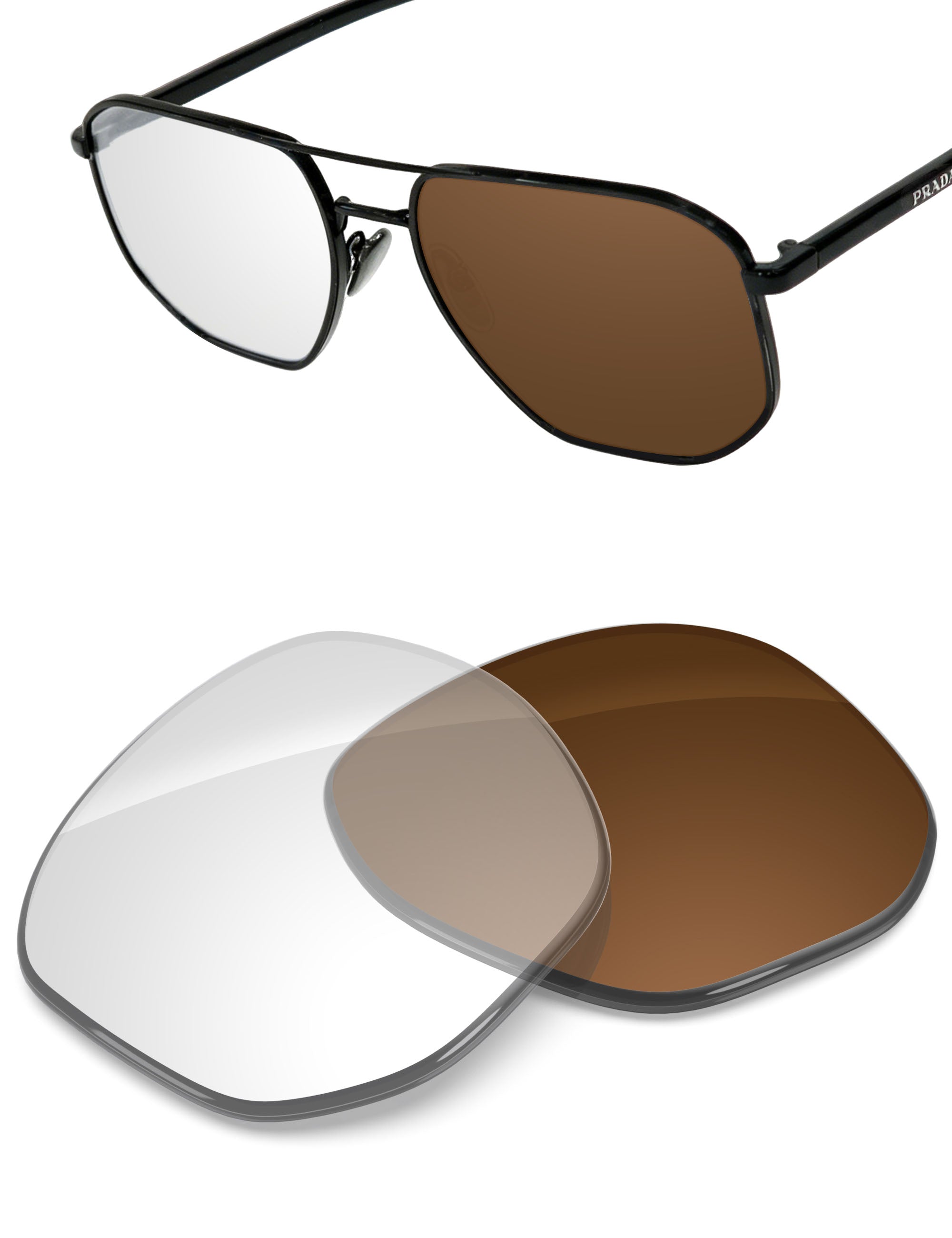 Adapt Brown Photochromic-Non-Polarized