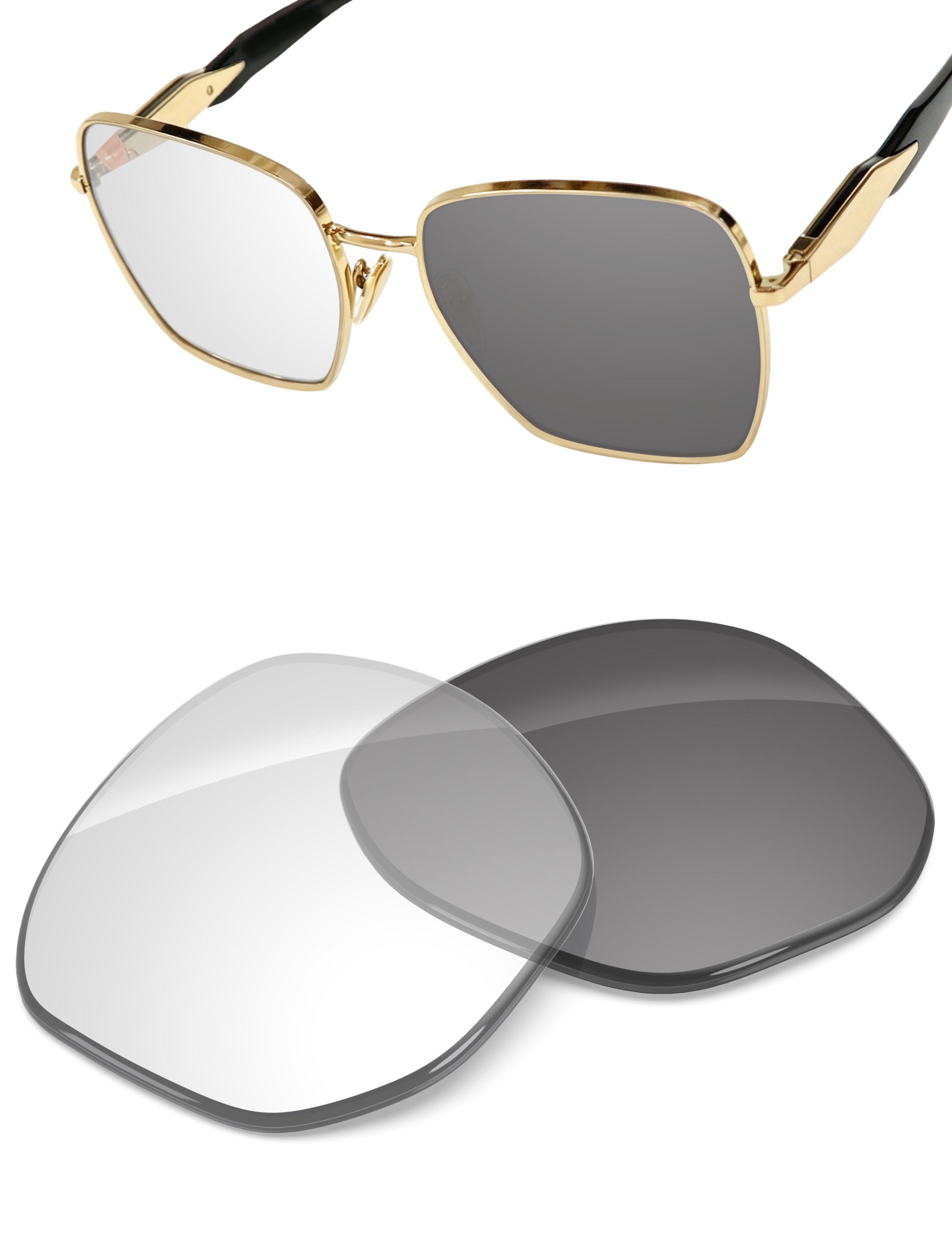 Adapt Gray Photochromic Blue Light Blocking-Non-Polarized