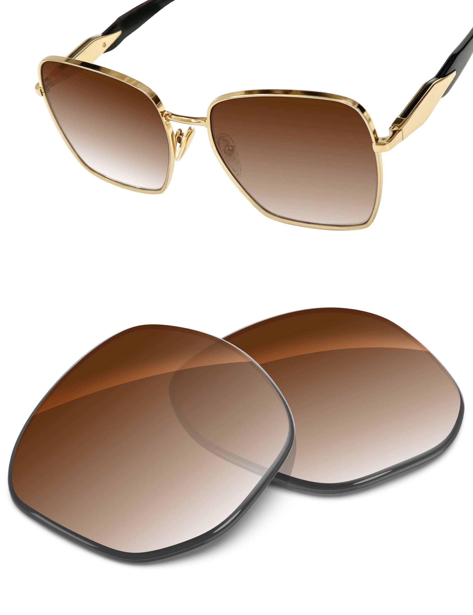 Brown Gradient-Non-Polarized