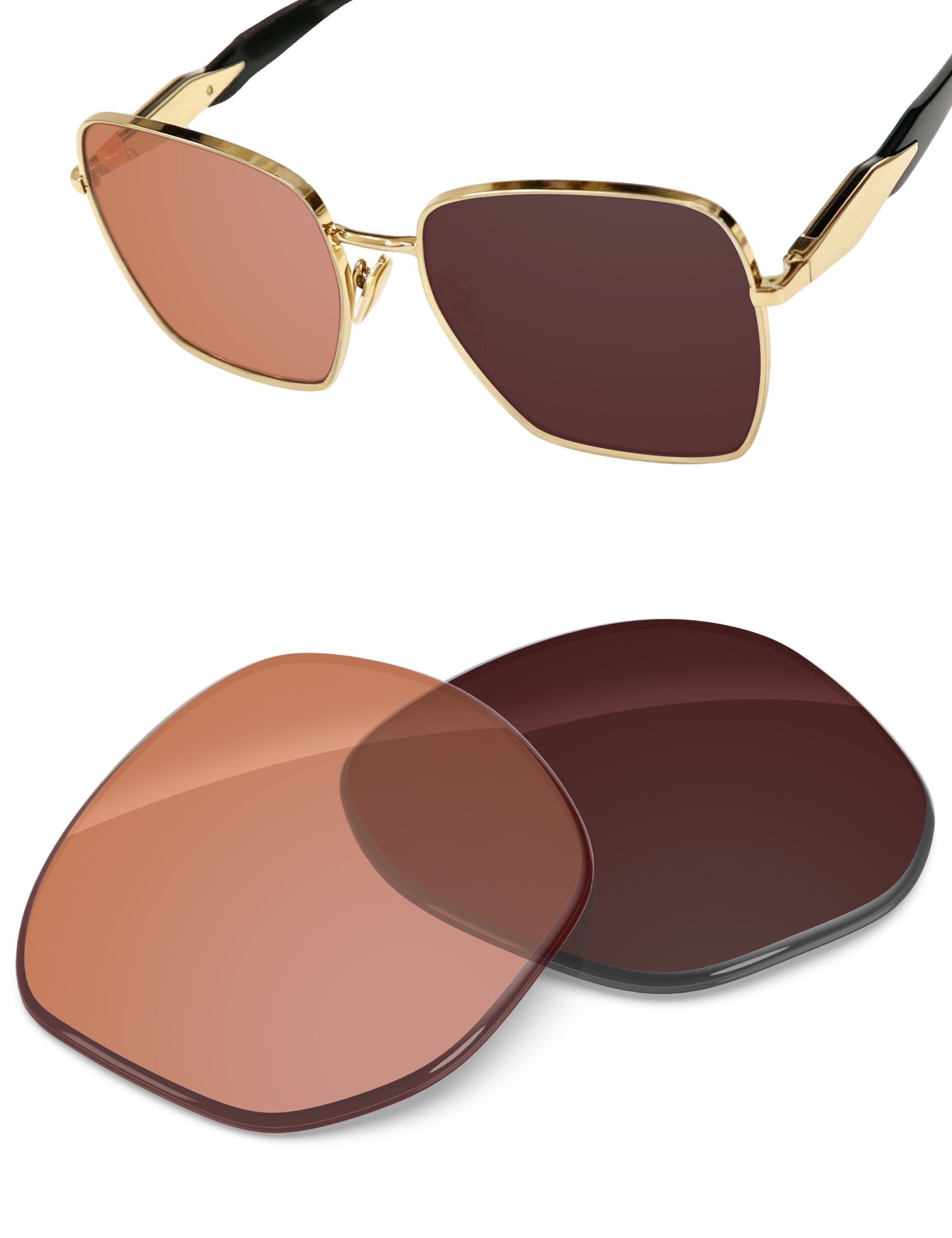 Orange Tint Photochromic-Non-Polarized