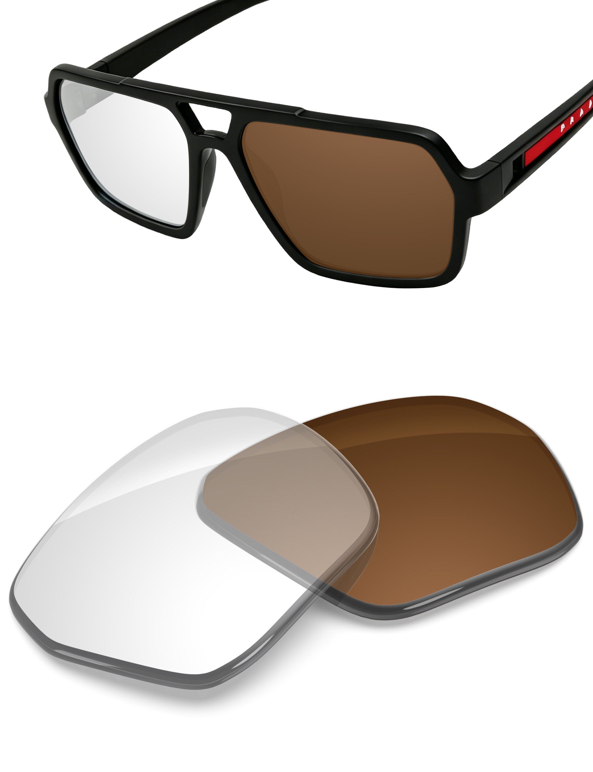 Adapt Brown Photochromic-Non-Polarized