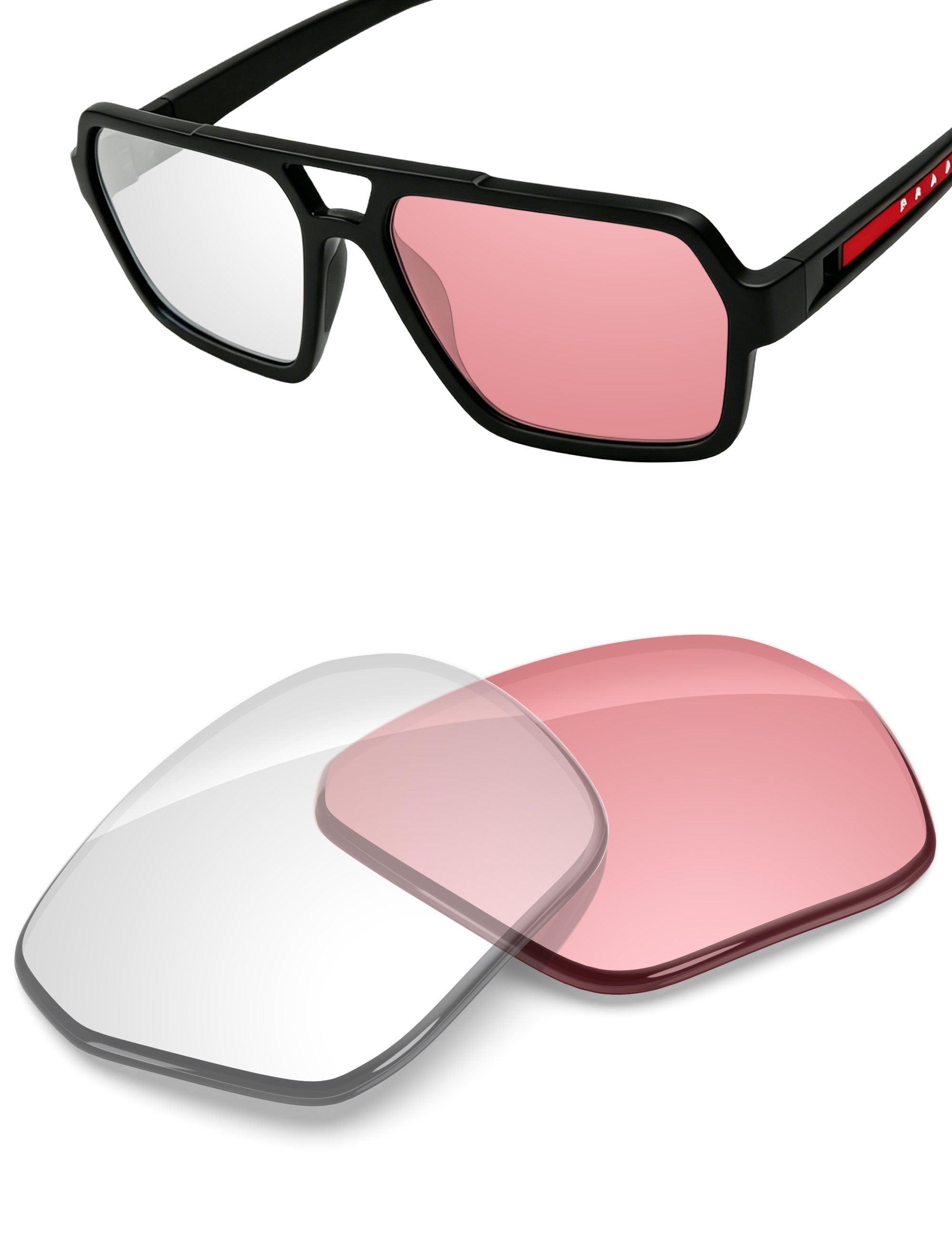 Adapt Pink Photochromic-Non-Polarized