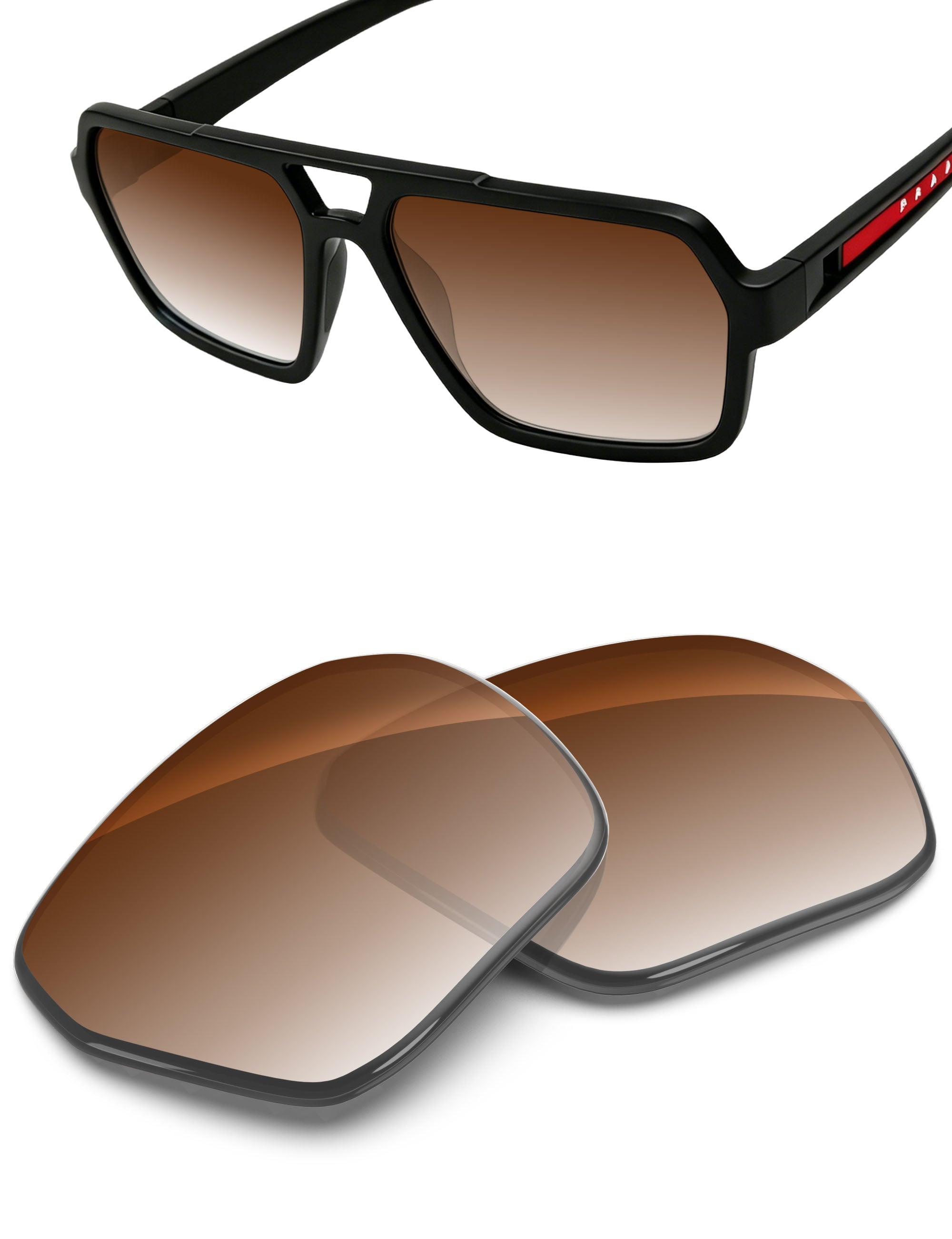 Brown Gradient-Non-Polarized