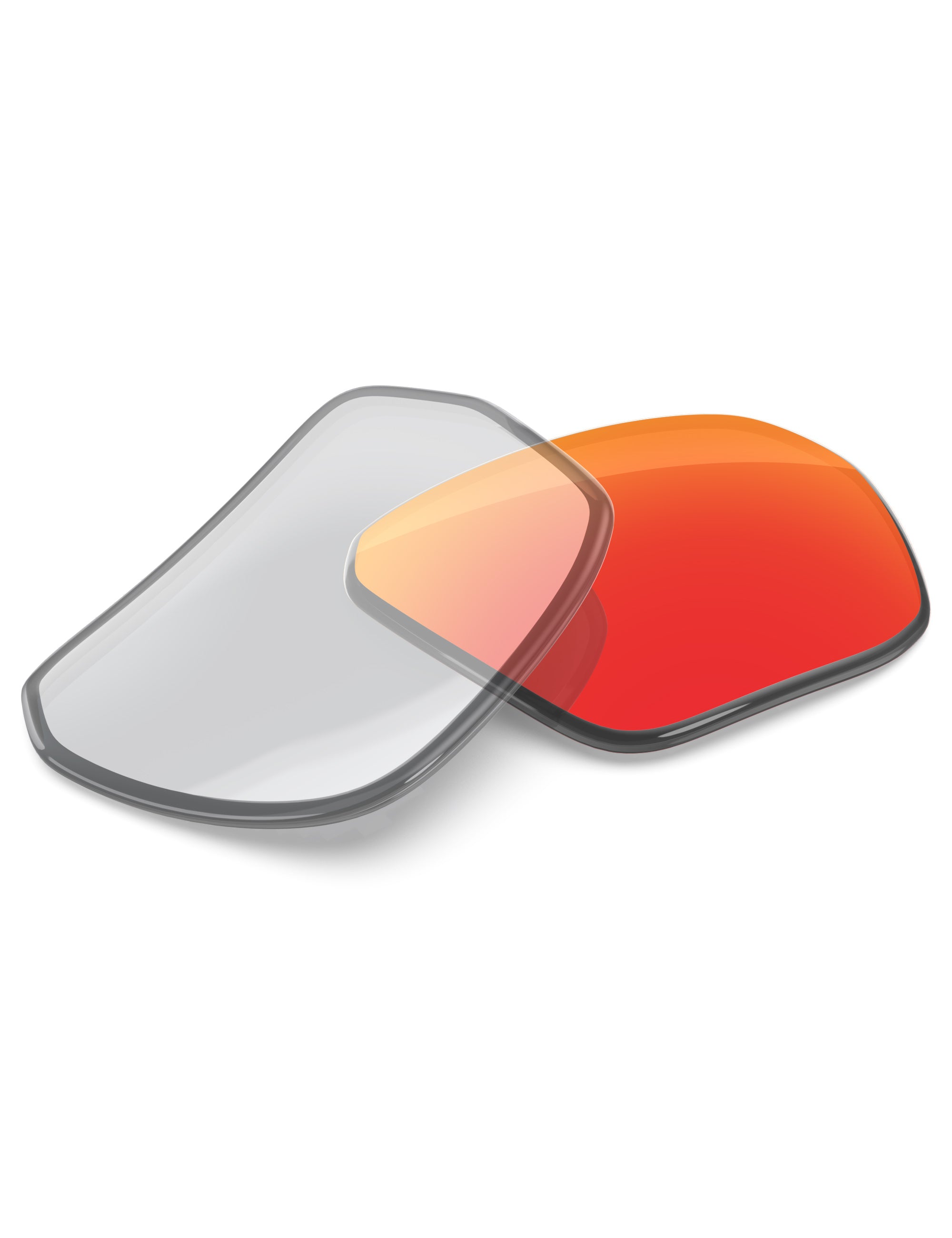 Fire Red FlashMirror™ Photochromic-Non-Polarized