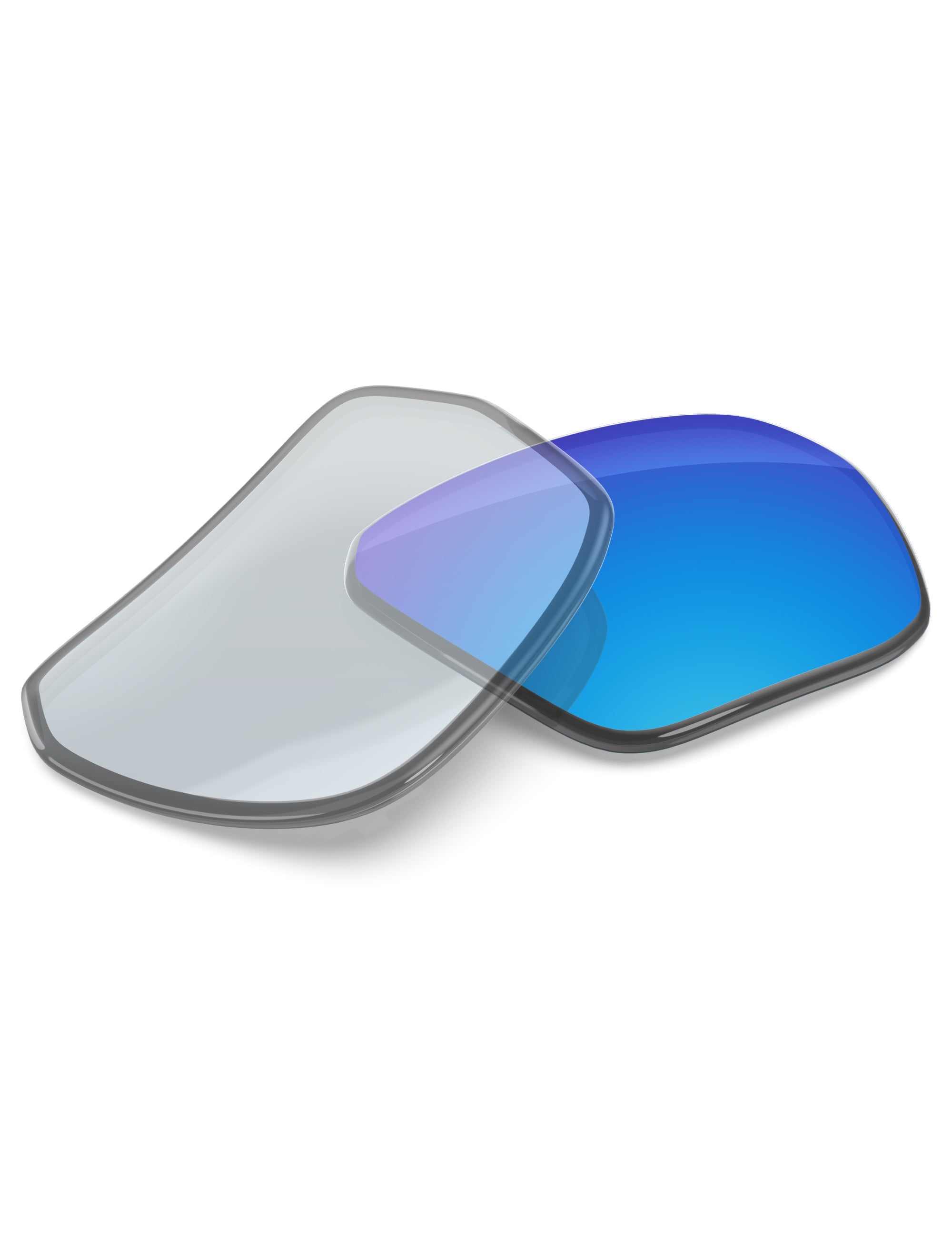 Sky Blue FlashMirror™ Photochromic-Non-Polarized