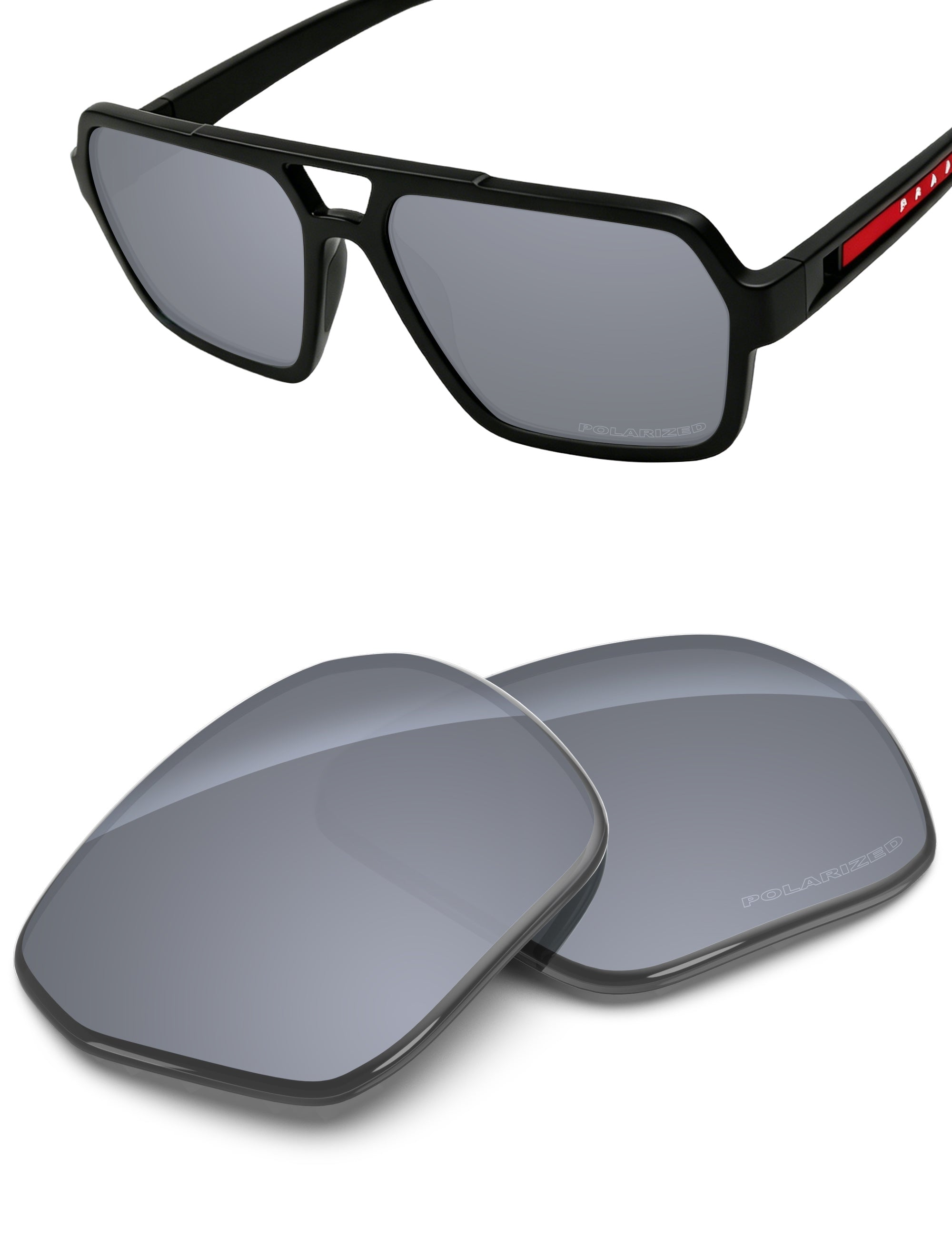 Silver Metallic FlashMirror™-Polarized