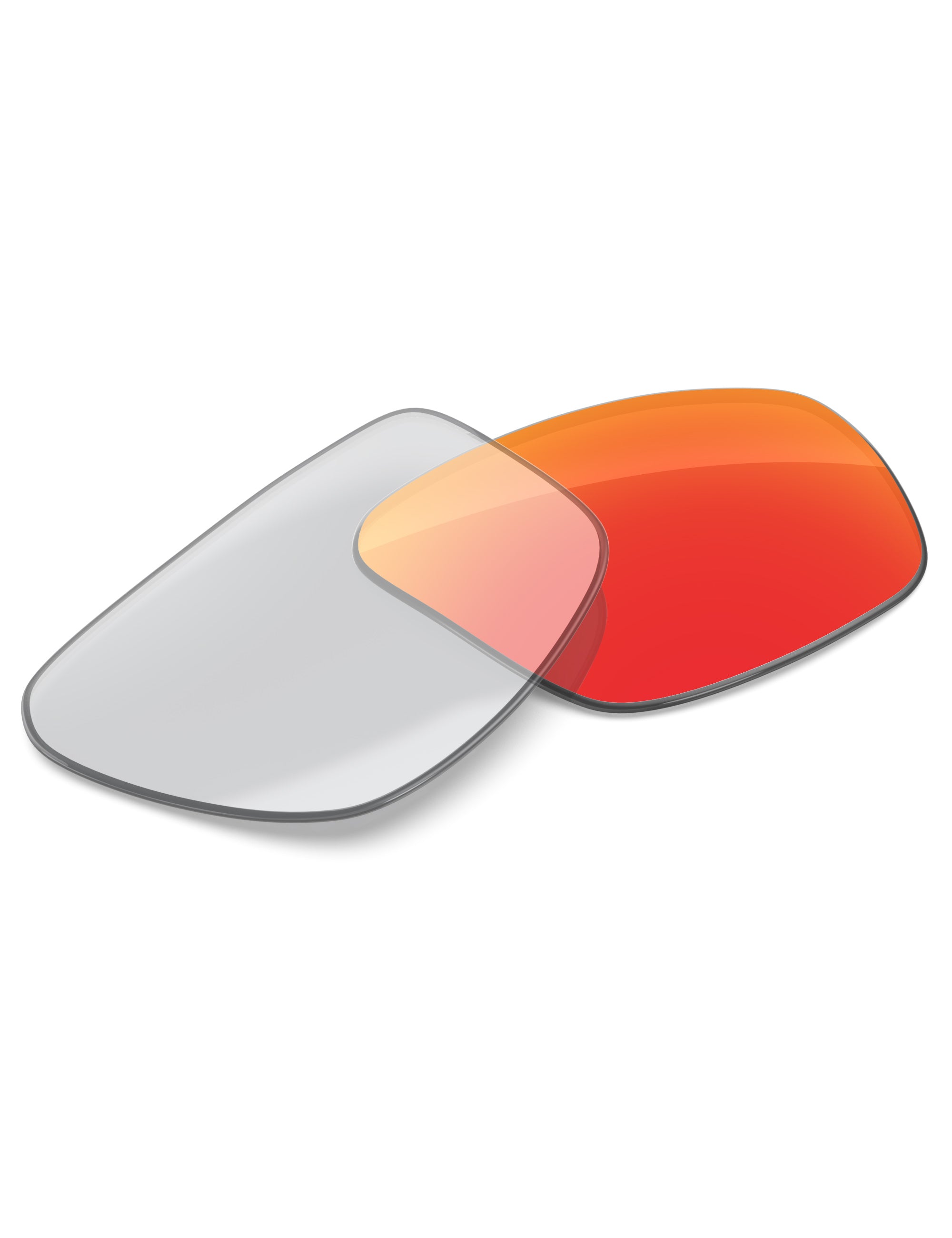 Fire Red FlashMirror™ Photochromic-Non-Polarized
