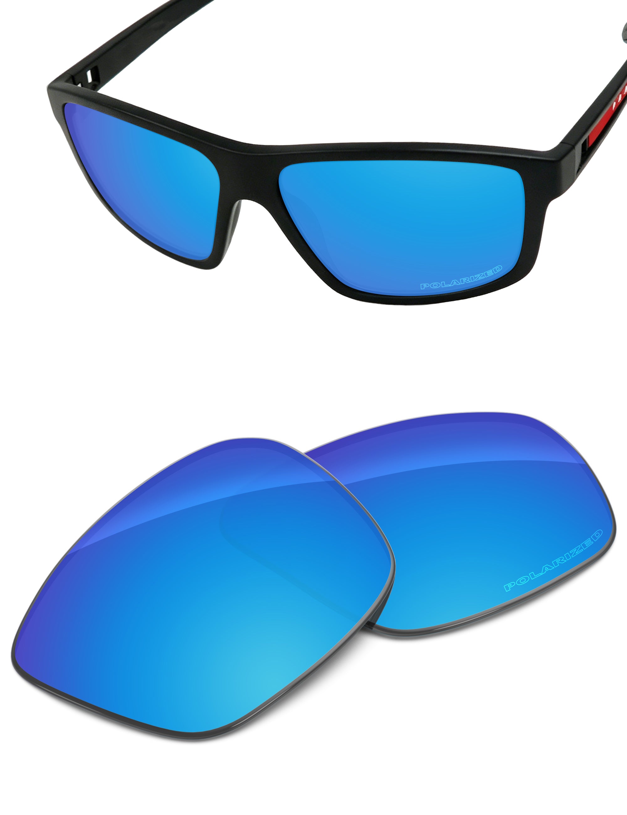 Sky Blue FlashMirror™-Polarized
