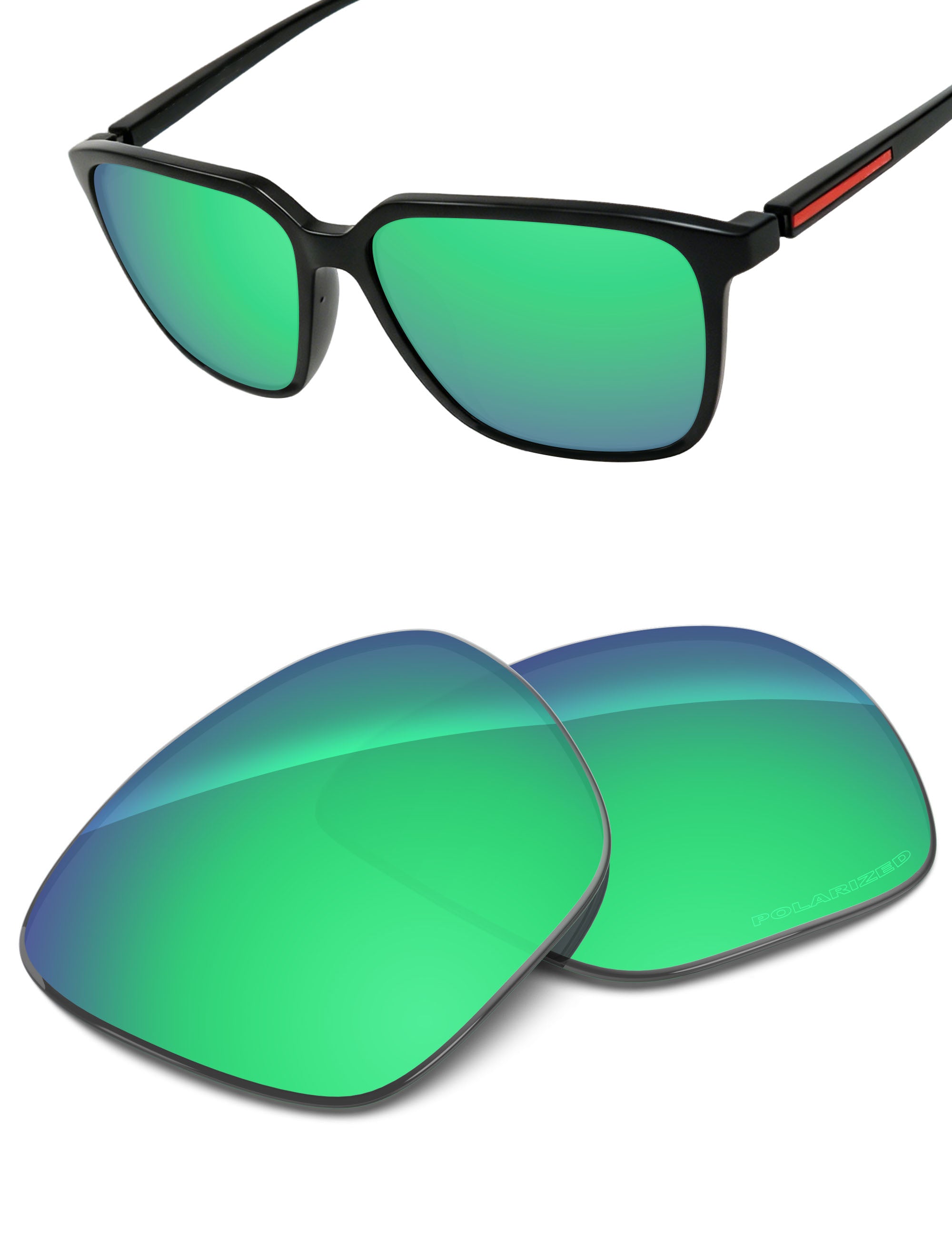 Emerald Green FlashMirror™-Non-Polarized
