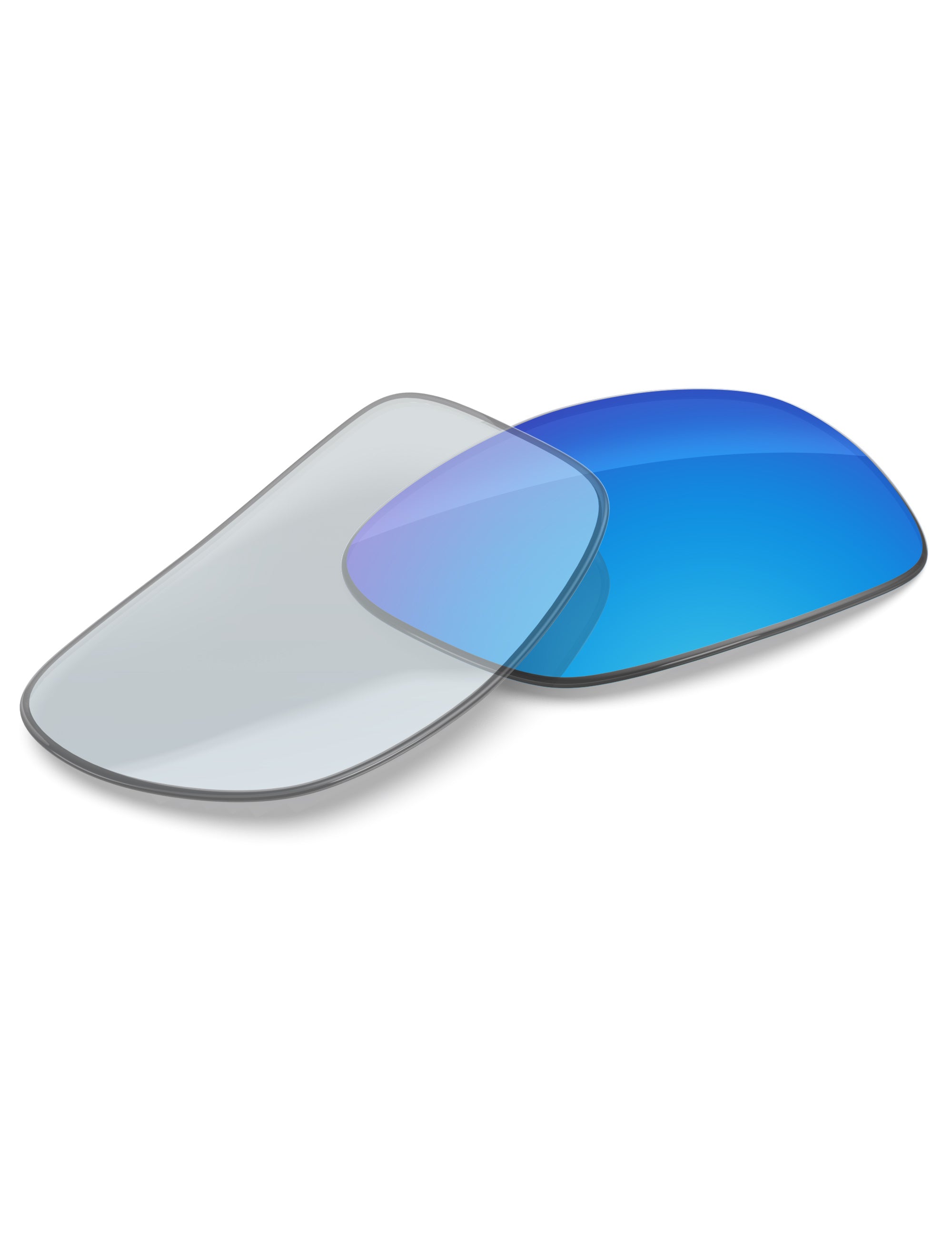 Sky Blue FlashMirror™ Photochromic-Non-Polarized