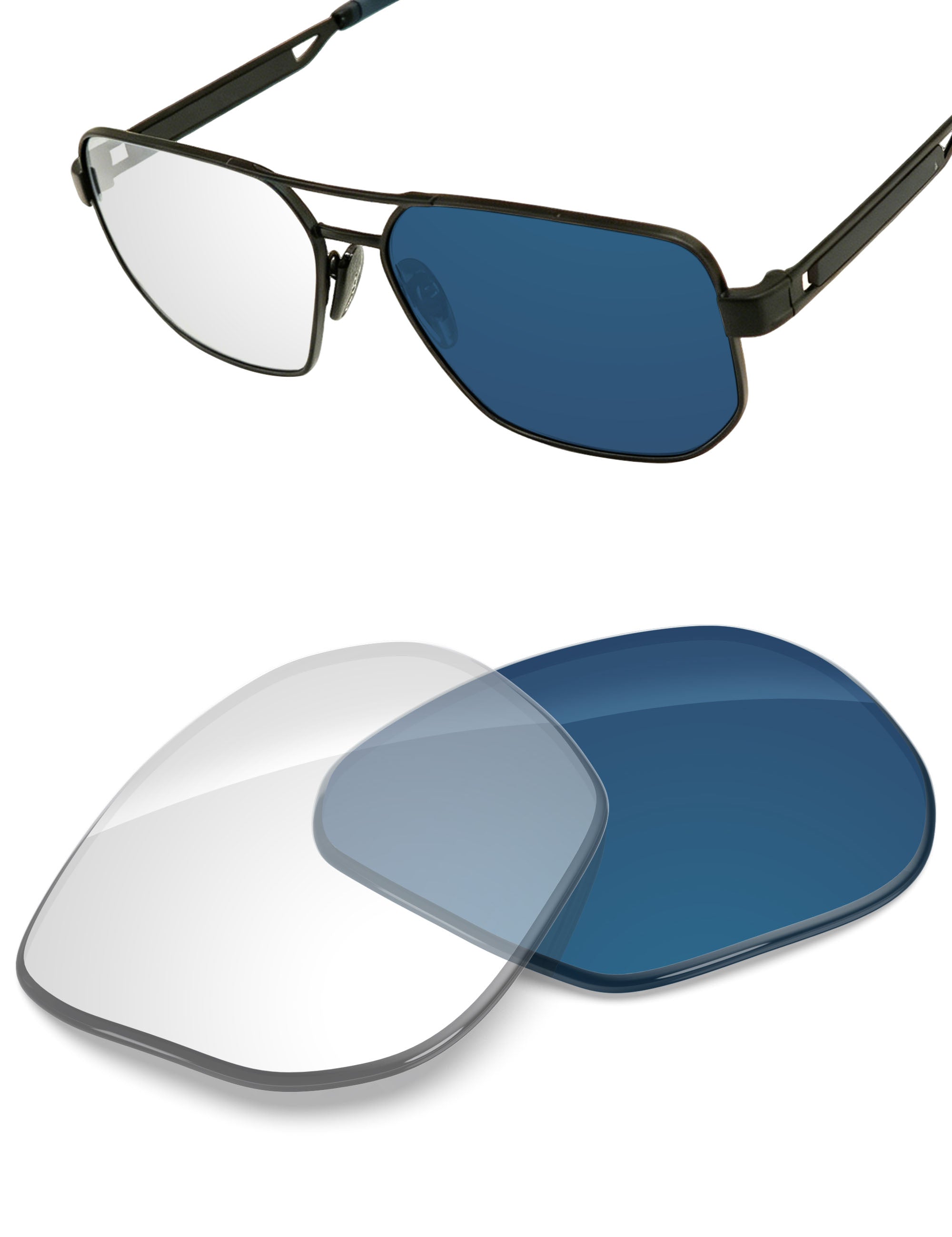 Adapt Blue Photochromic-Non-Polarized