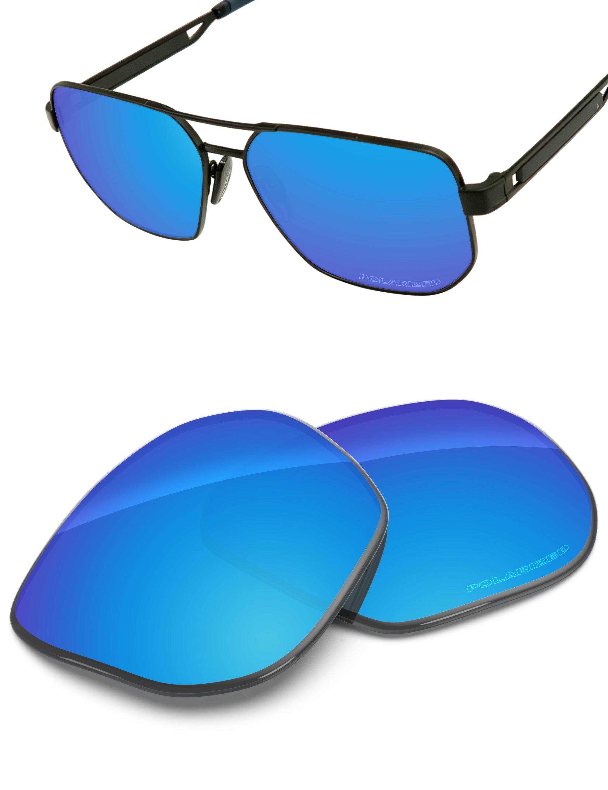 Sky Blue FlashMirror™-Polarized
