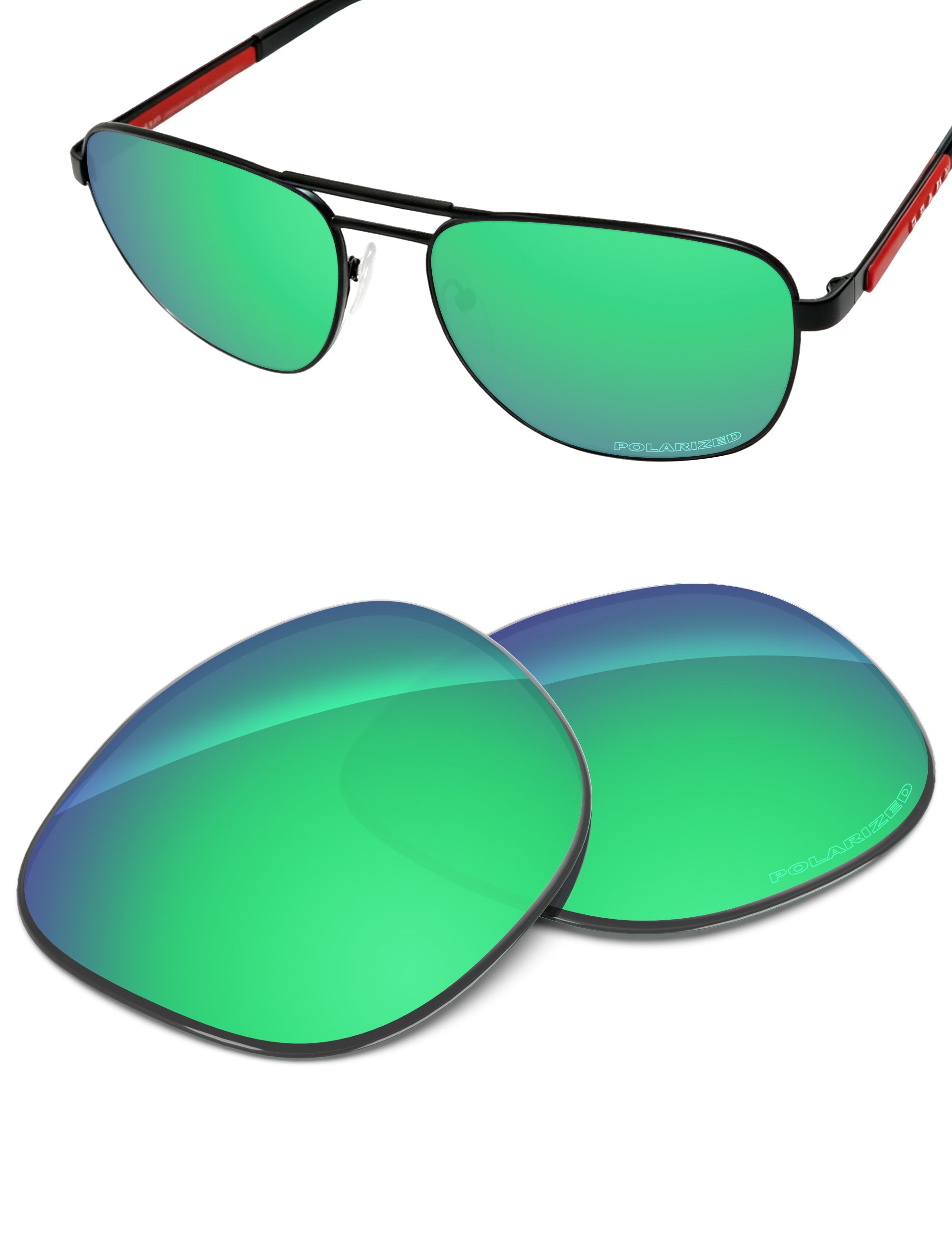 Emerald Green FlashMirror™-Polarized