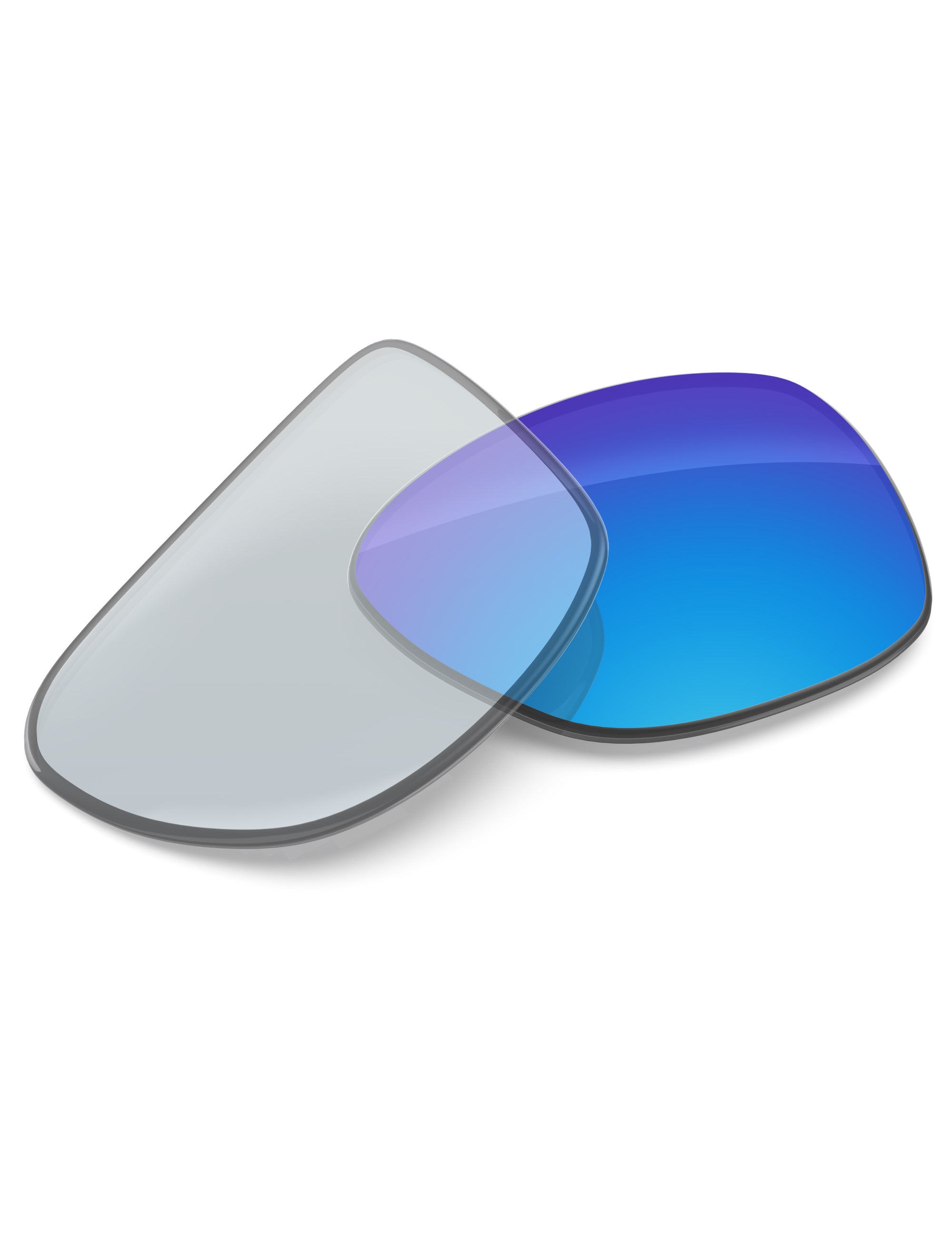Sky Blue FlashMirror™ Photochromic-Non-Polarized
