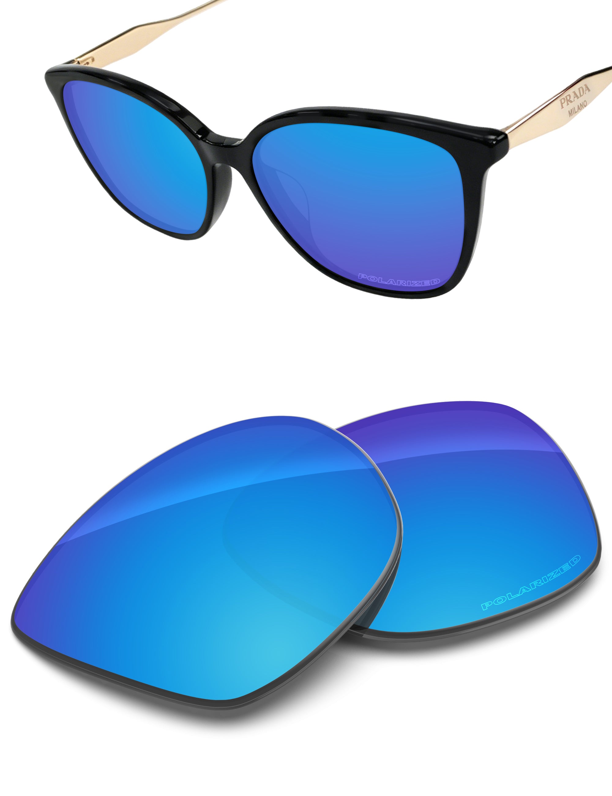 Sky Blue FlashMirror™-Polarized