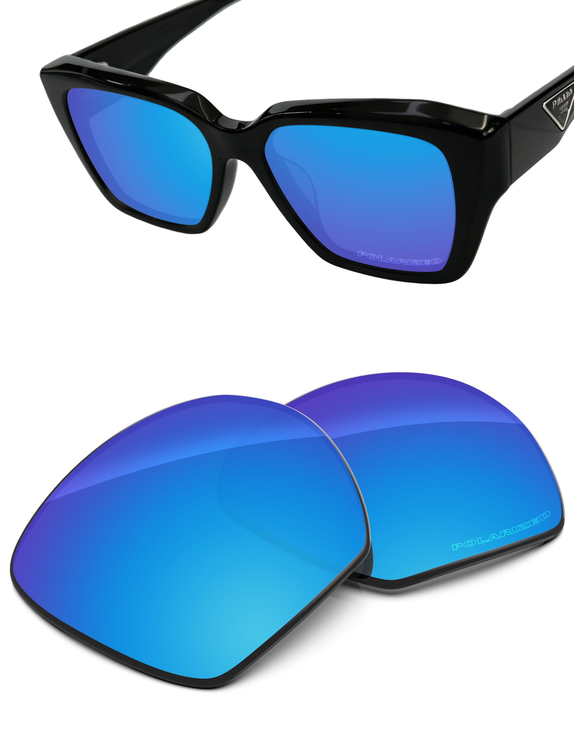 Sky Blue FlashMirror™-Polarized