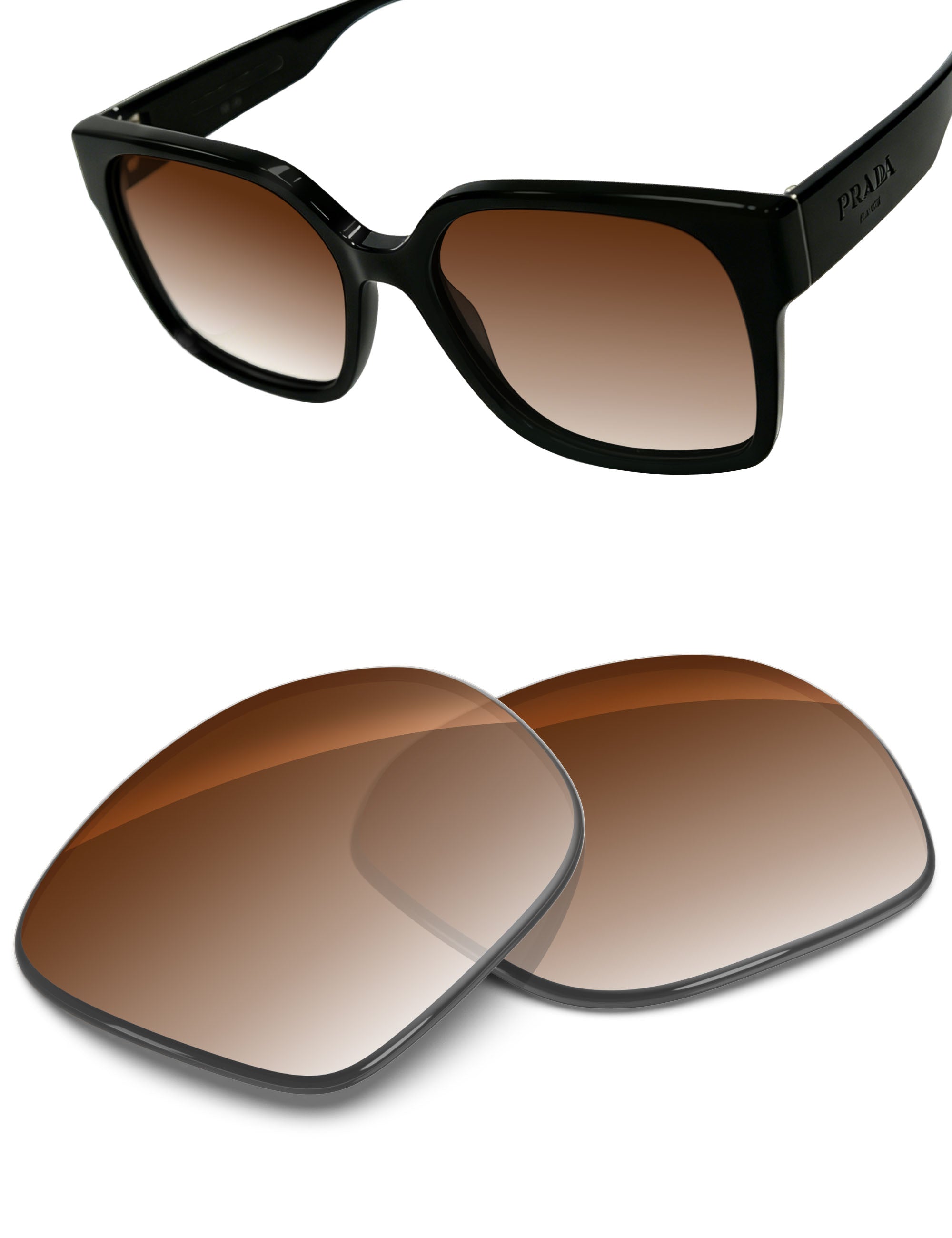Brown Gradient-Non-Polarized