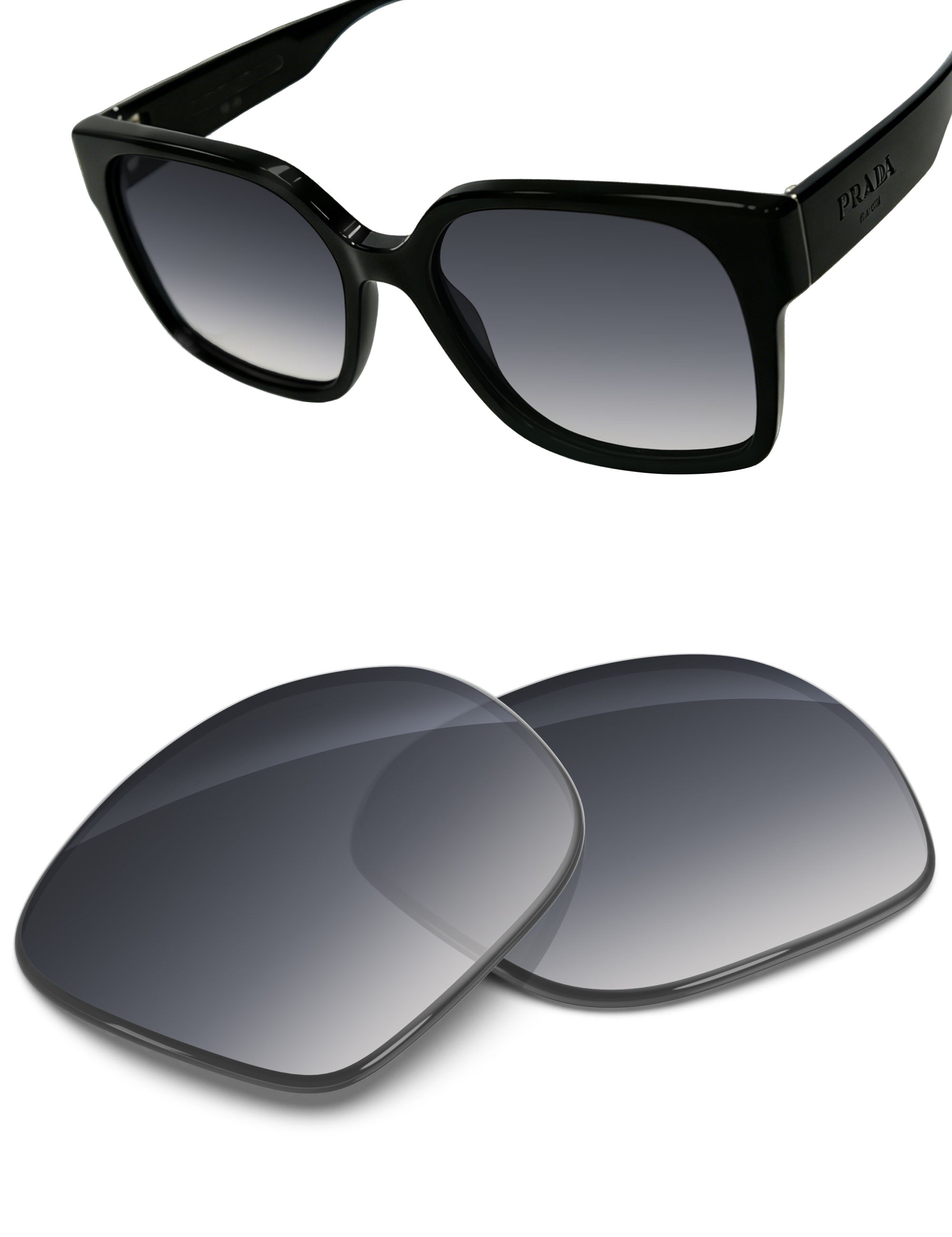 Gray Gradient-Non-Polarized