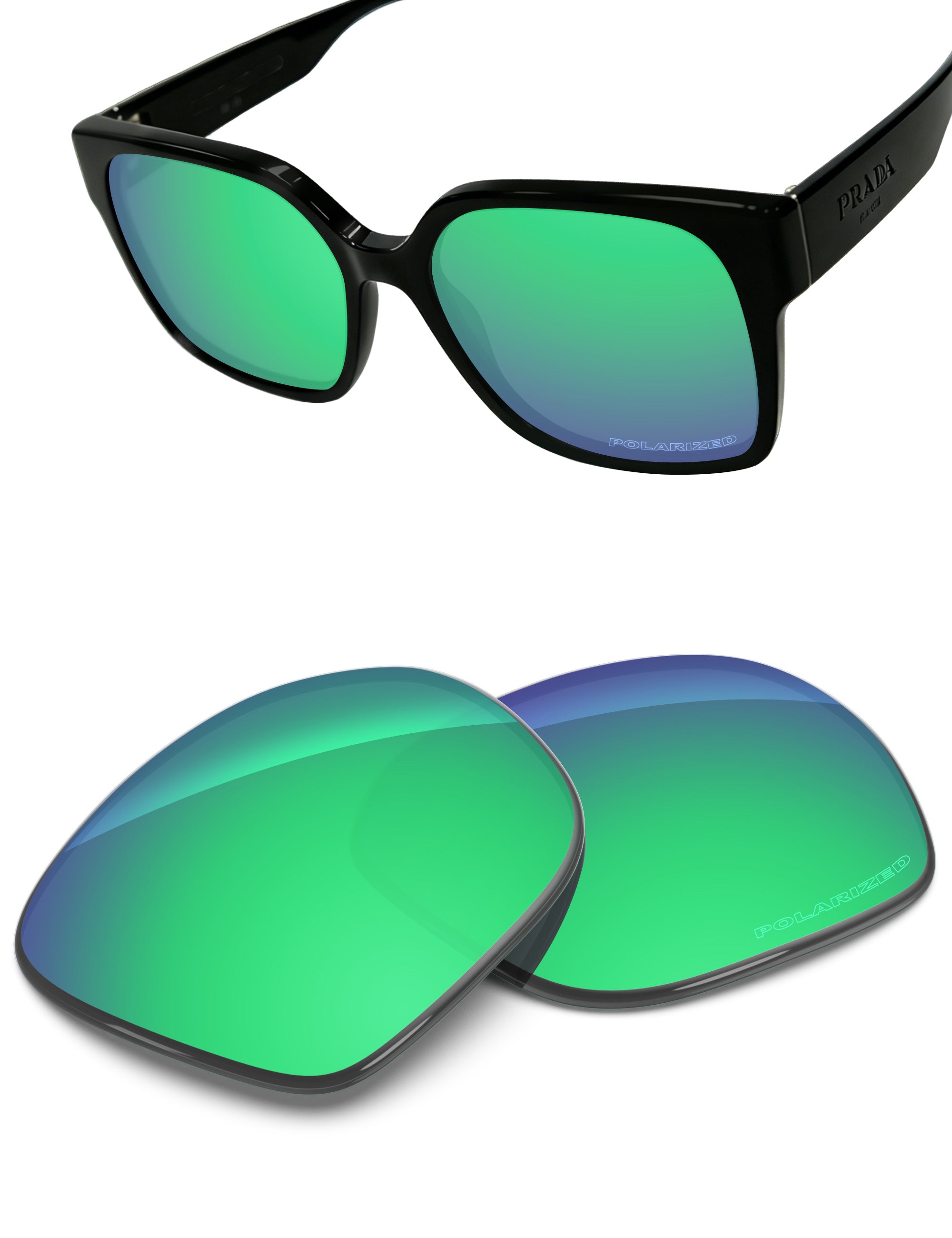 Emerald Green FlashMirror™-Polarized