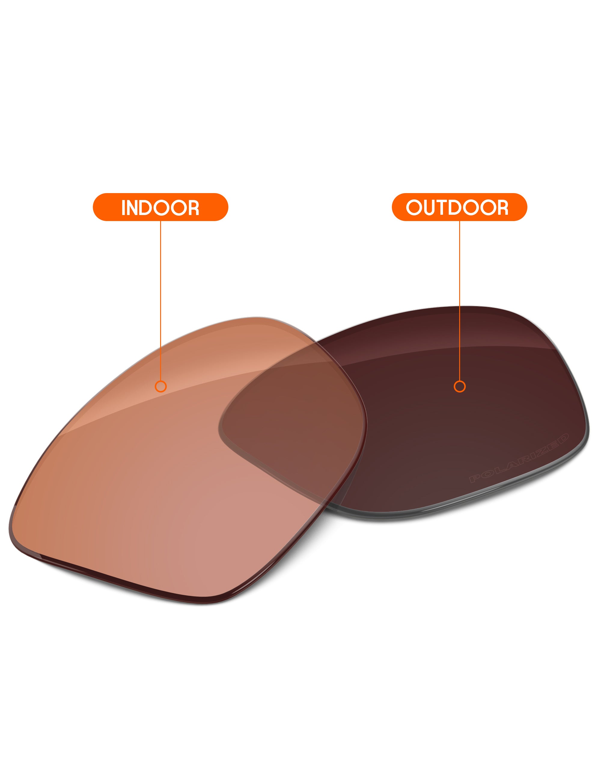 Orange Tint Photochromic-Non-Polarized
