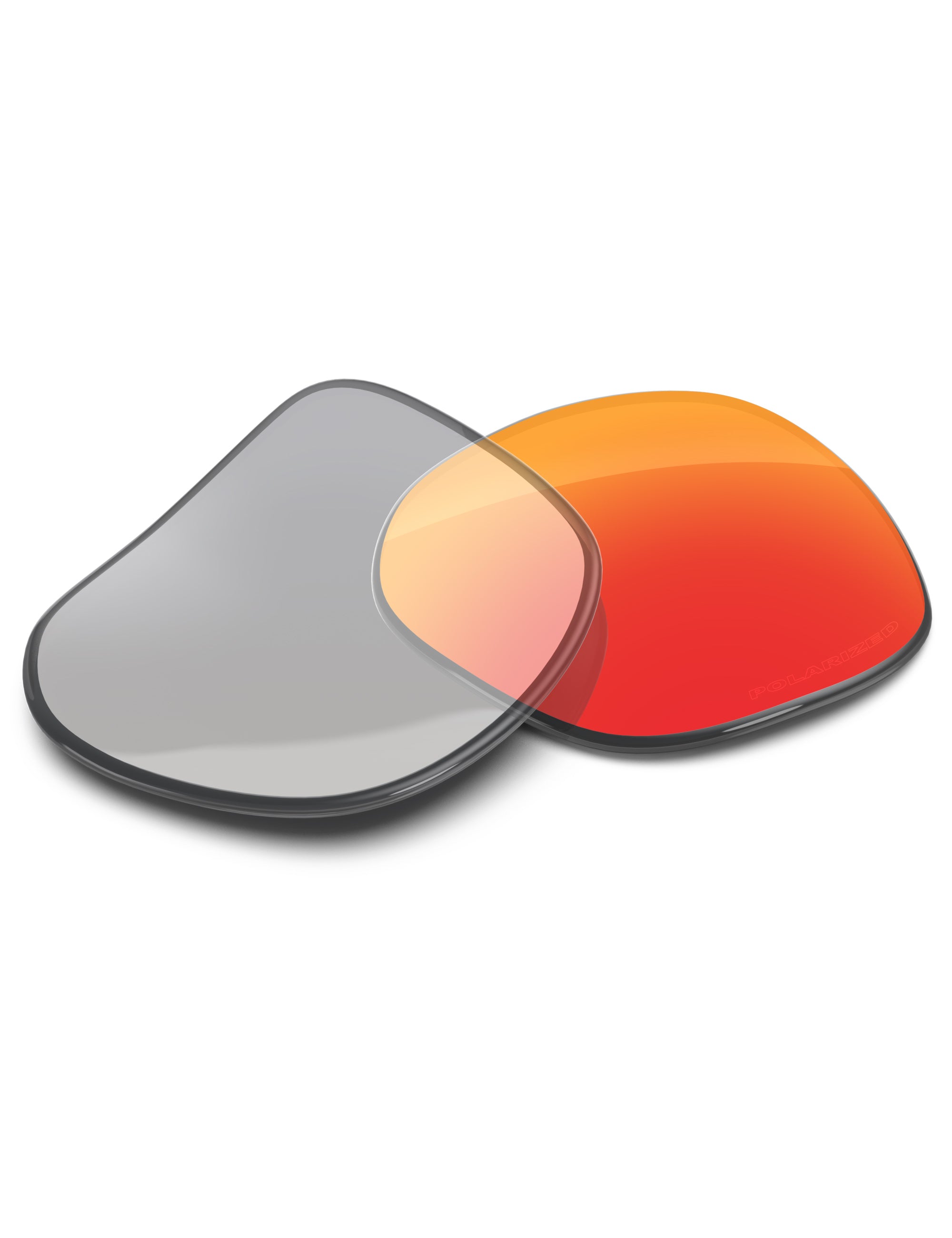 Fire Red FlashMirror™ Photochromic-Non-Polarized
