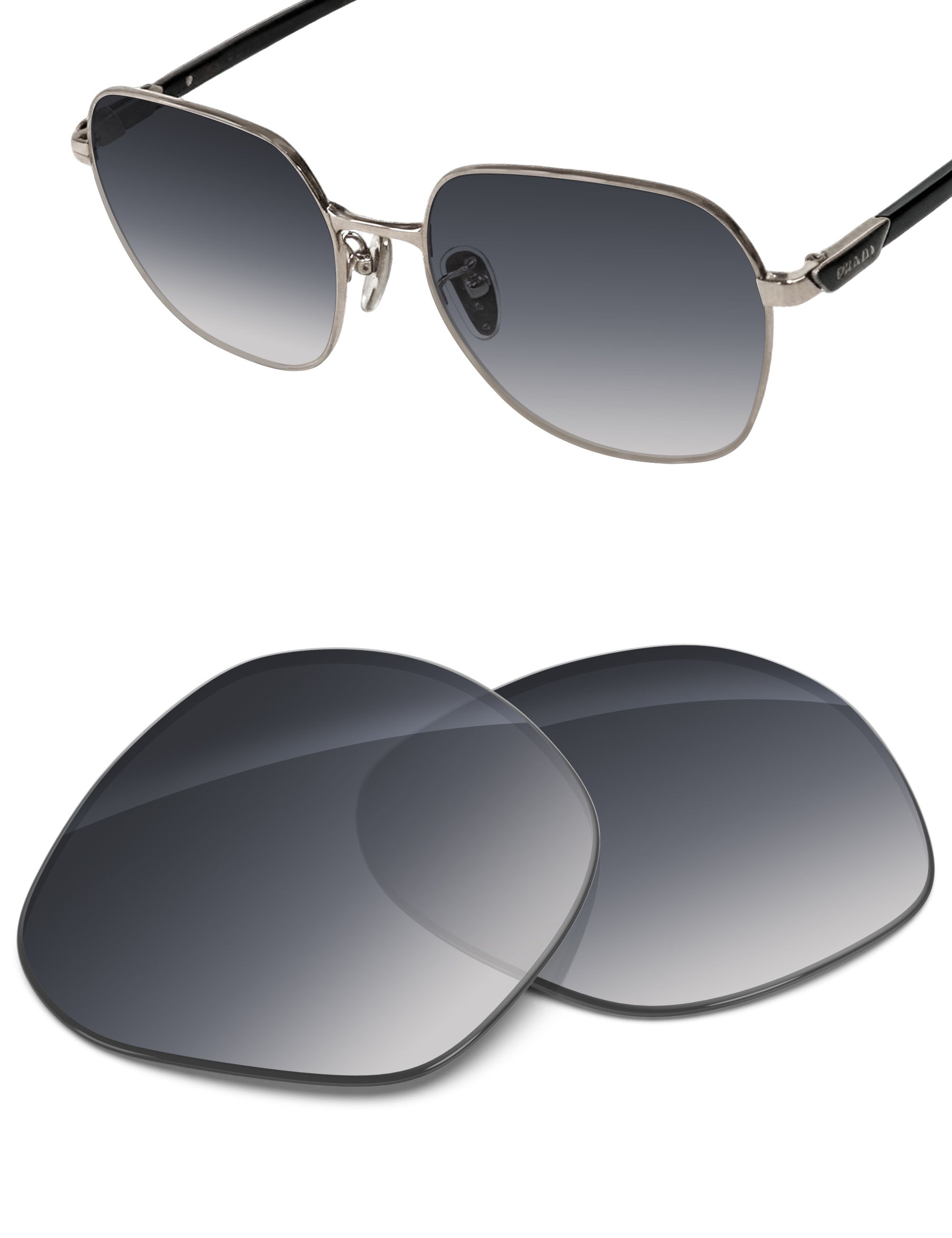 Gray Gradient-Non-Polarized