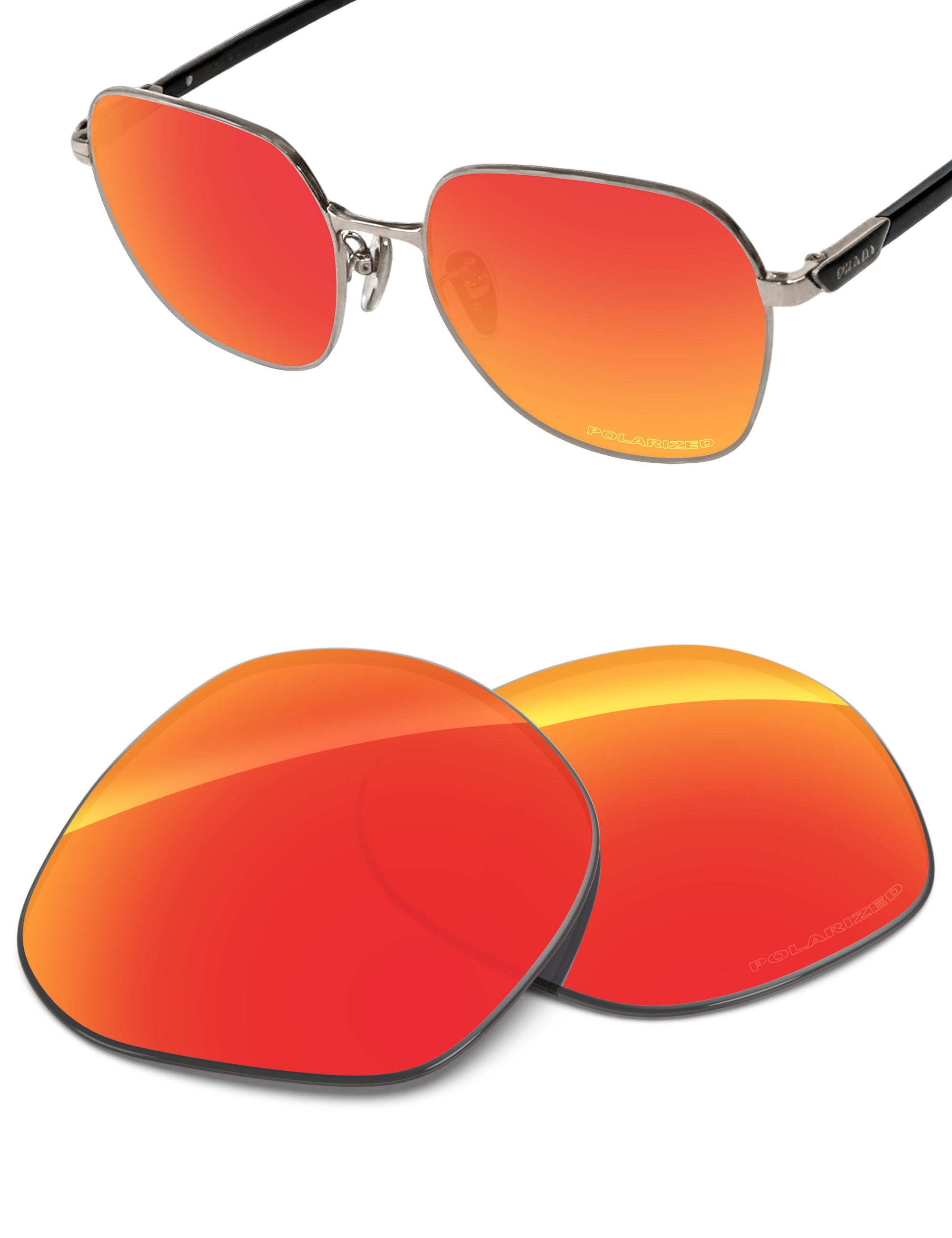 Fire Red FlashMirror™-Polarized